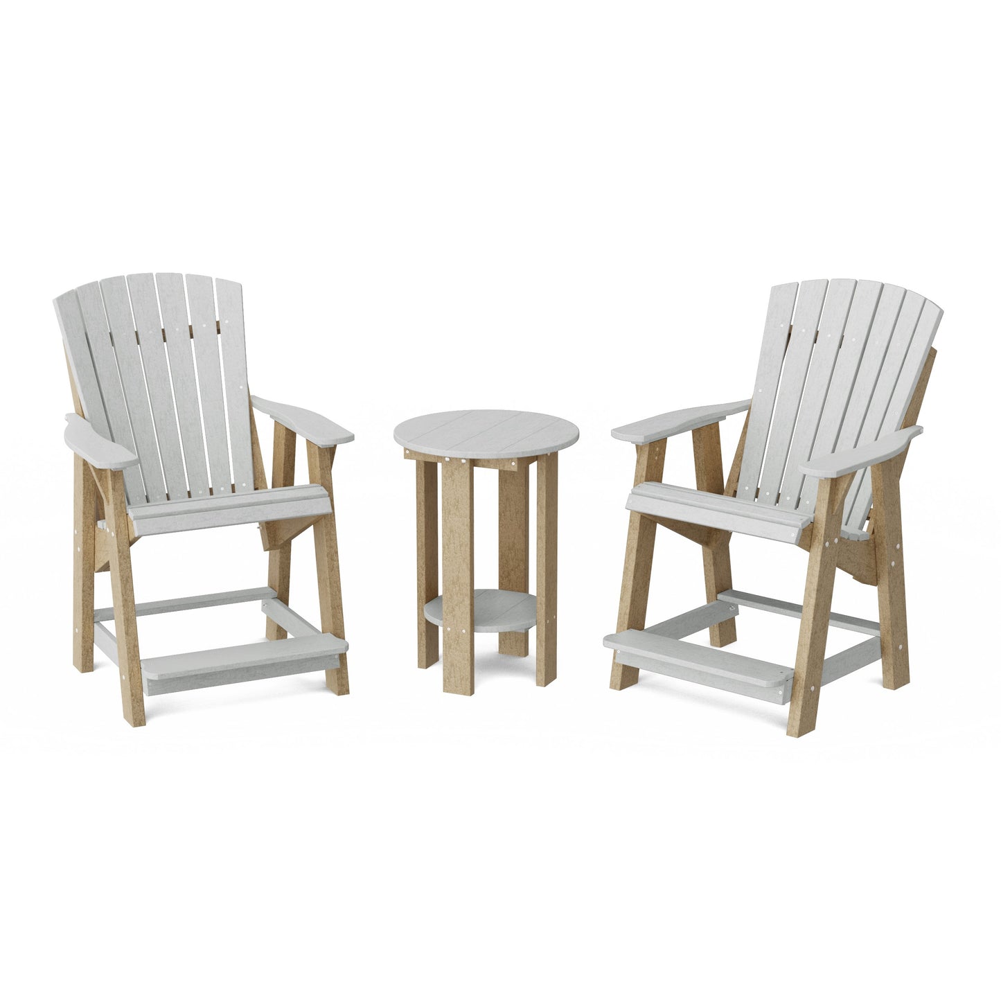 Heritage Tall Adirondack Chairs with Table