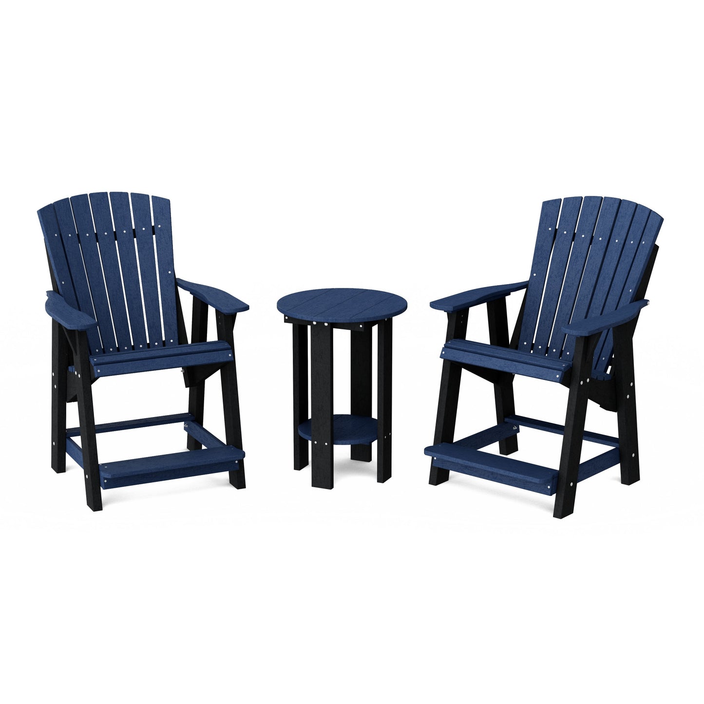 Heritage Tall Adirondack Chairs with Table