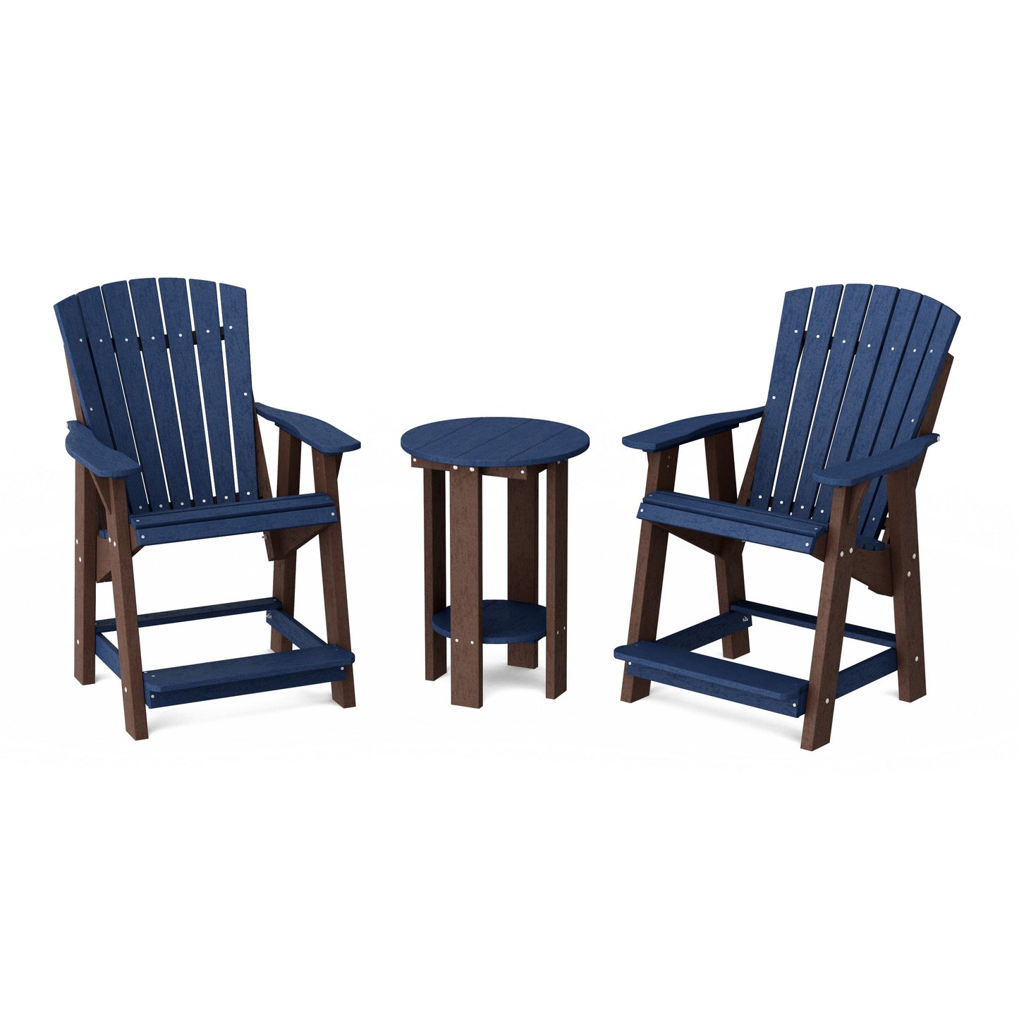 Heritage Tall Adirondack Chairs with Table