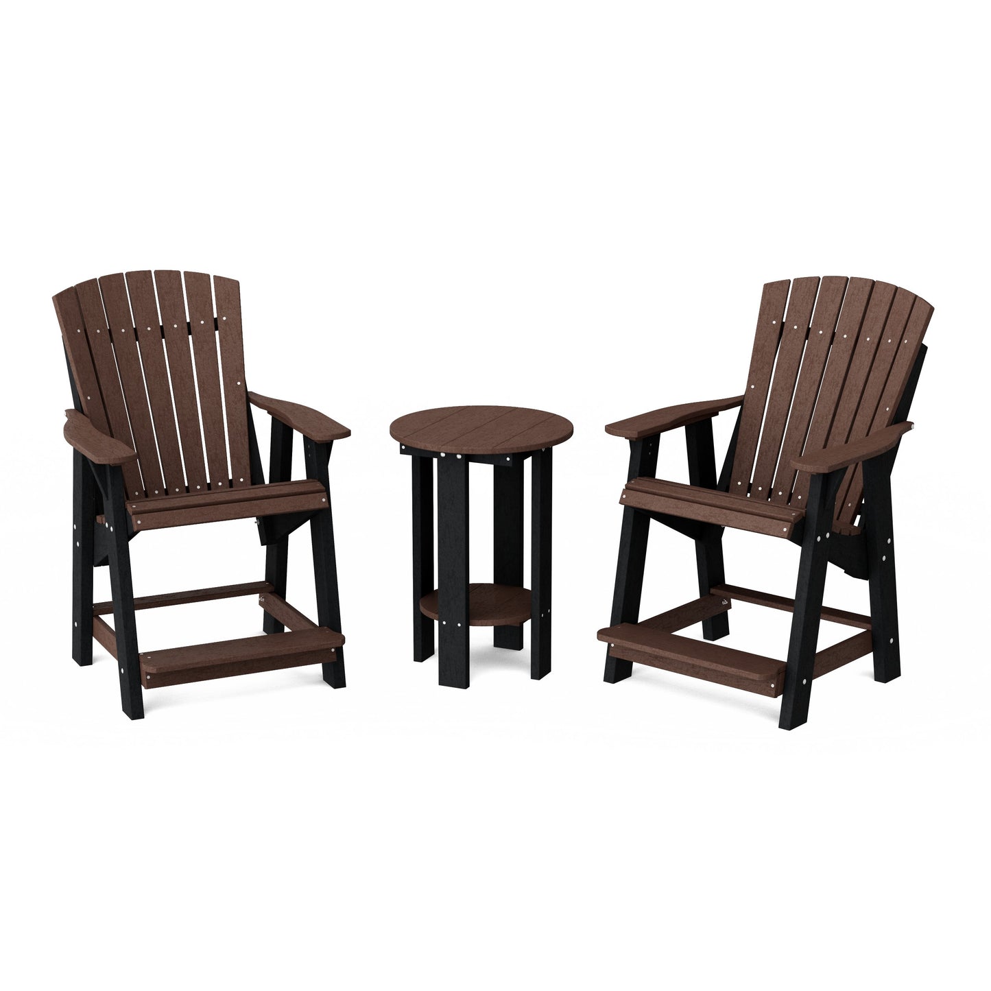 Heritage Tall Adirondack Chairs with Table