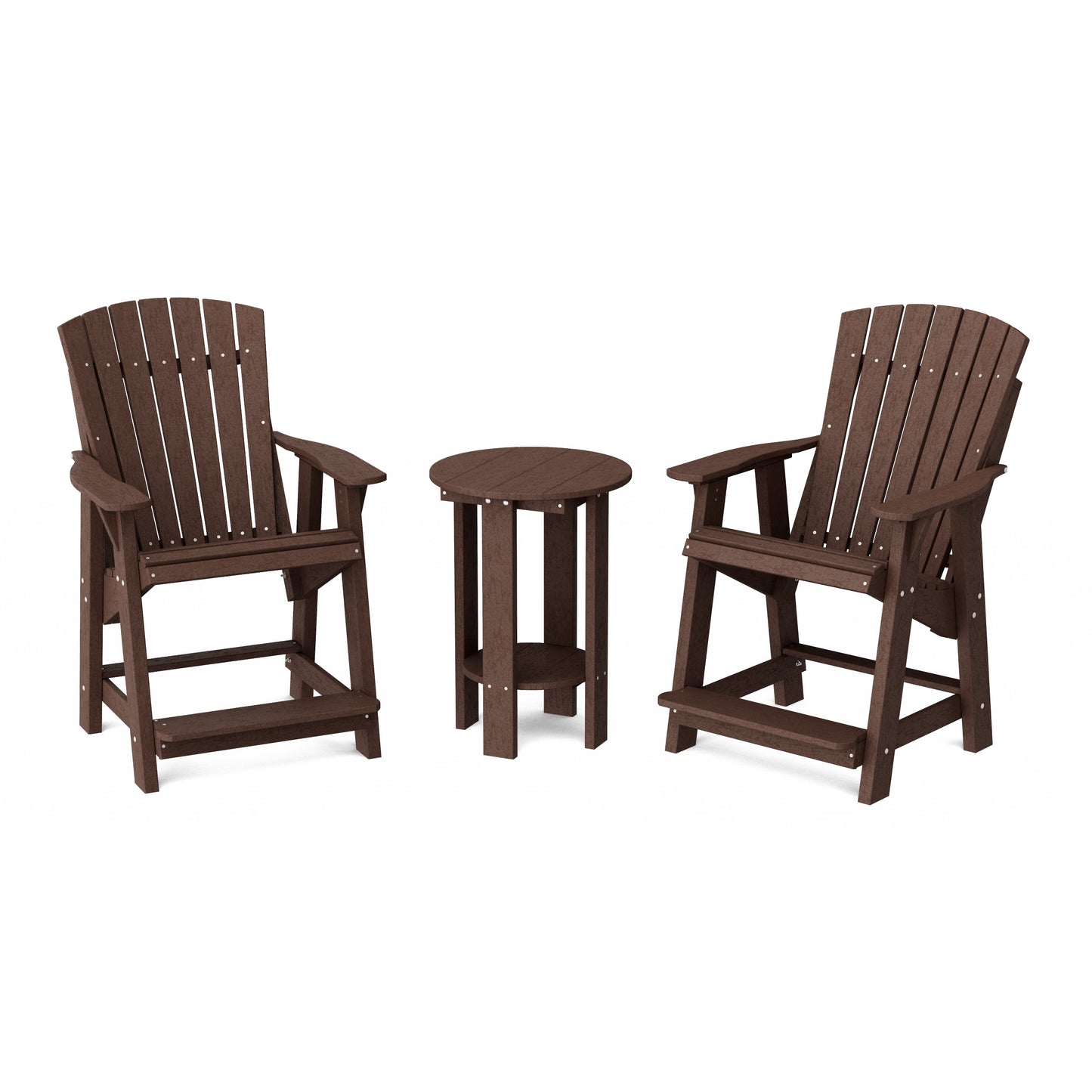 Heritage Tall Adirondack Chairs with Table