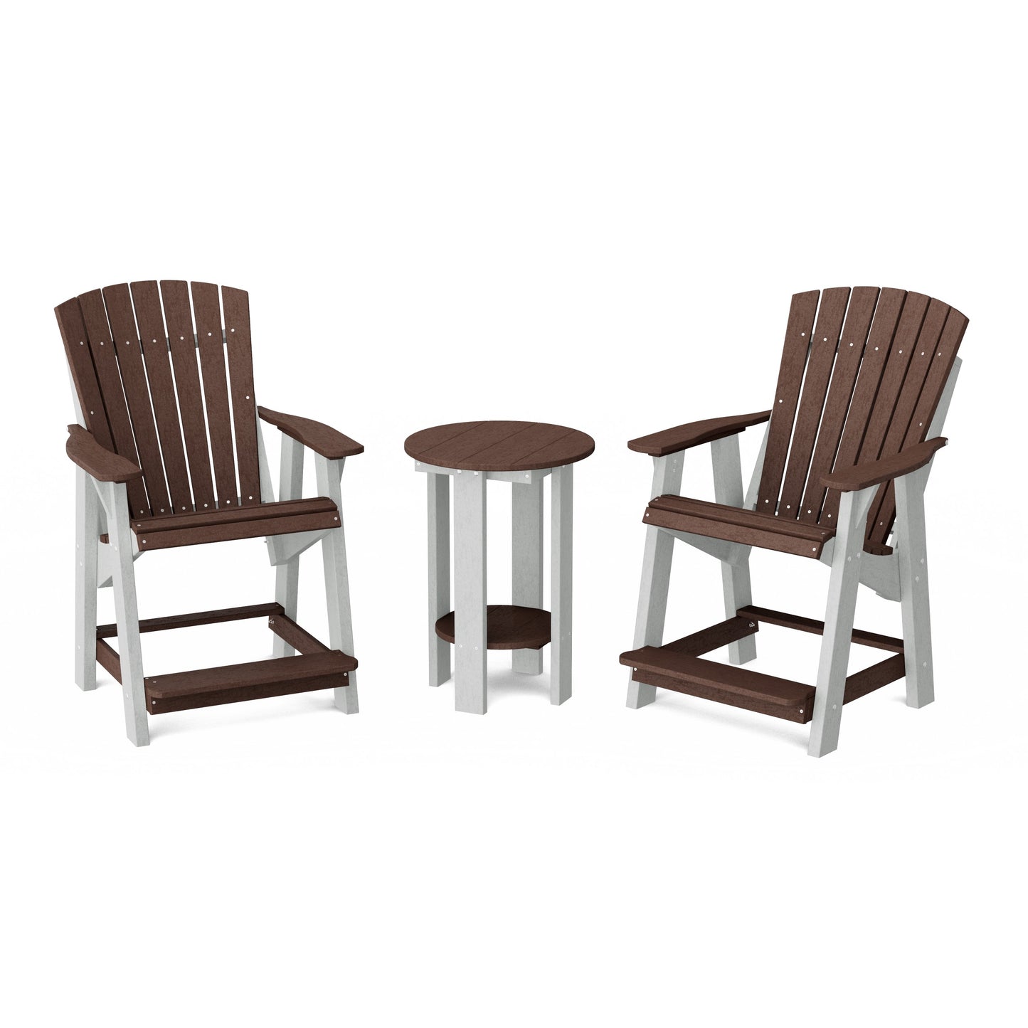 Heritage Tall Adirondack Chairs with Table