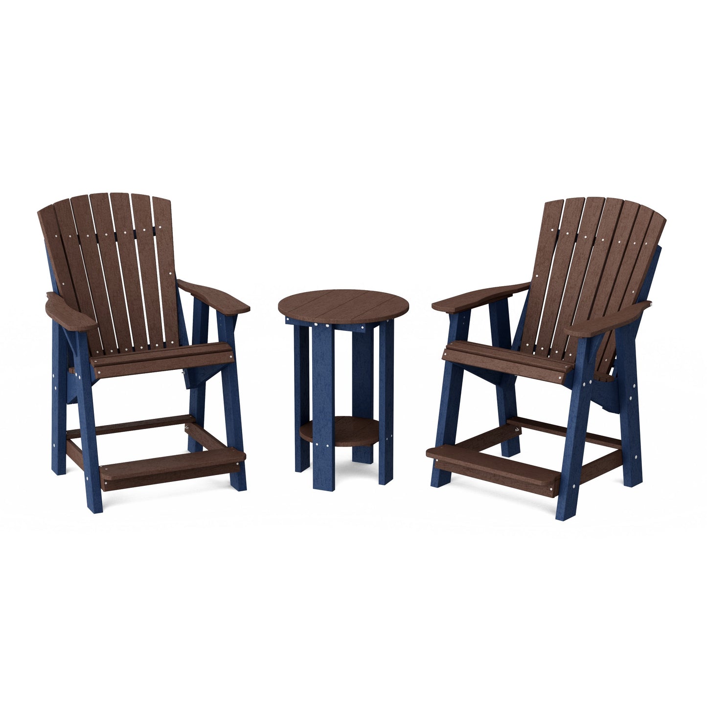 Heritage Tall Adirondack Chairs with Table
