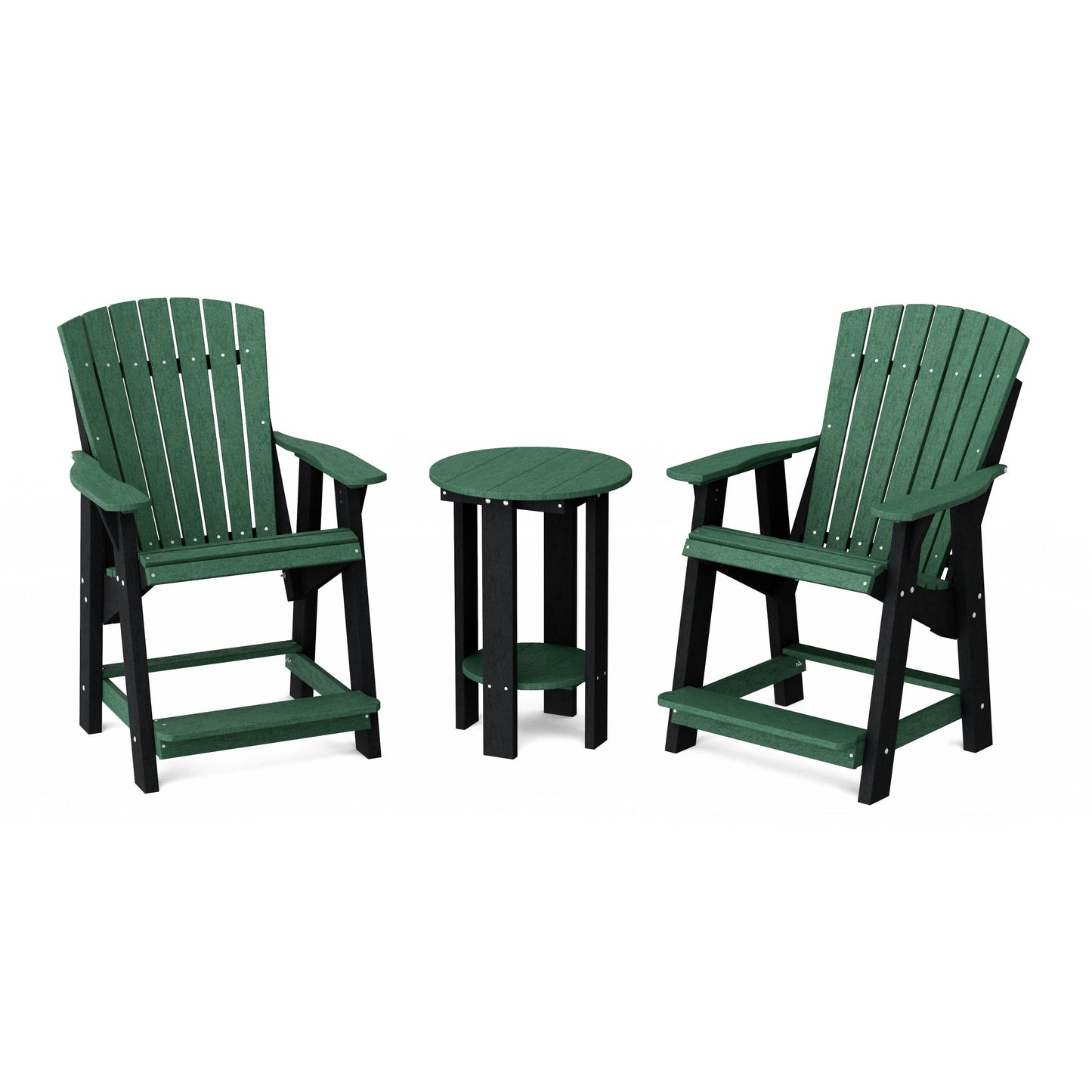 Heritage Tall Adirondack Chairs with Table