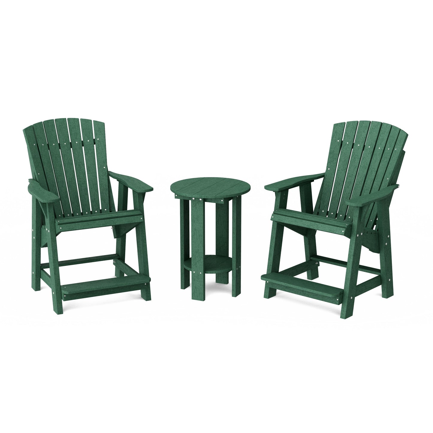 Heritage Tall Adirondack Chairs with Table