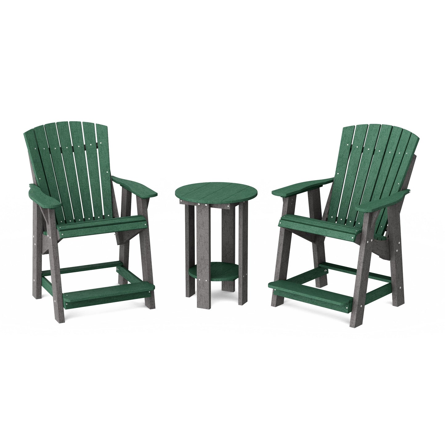 Heritage Tall Adirondack Chairs with Table