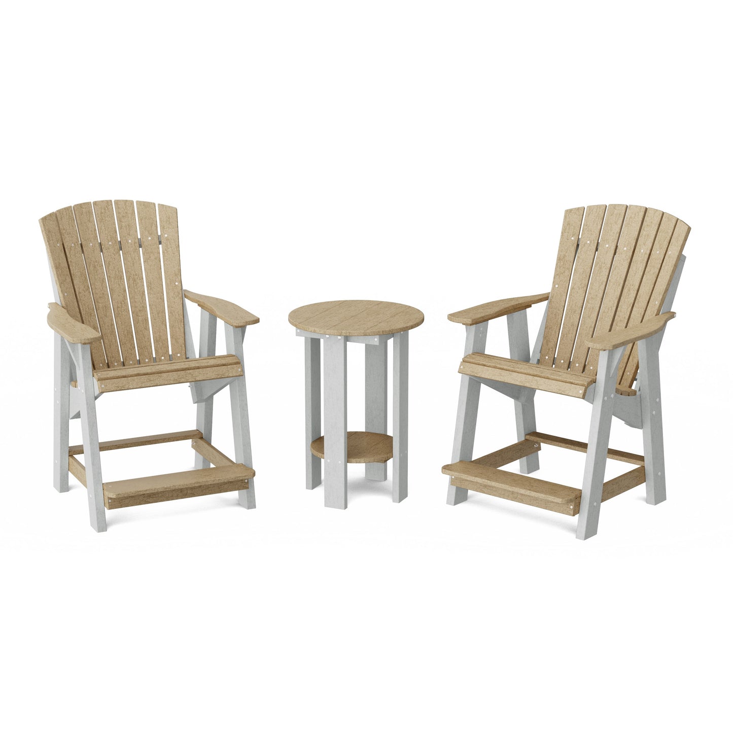 Heritage Tall Adirondack Chairs with Table