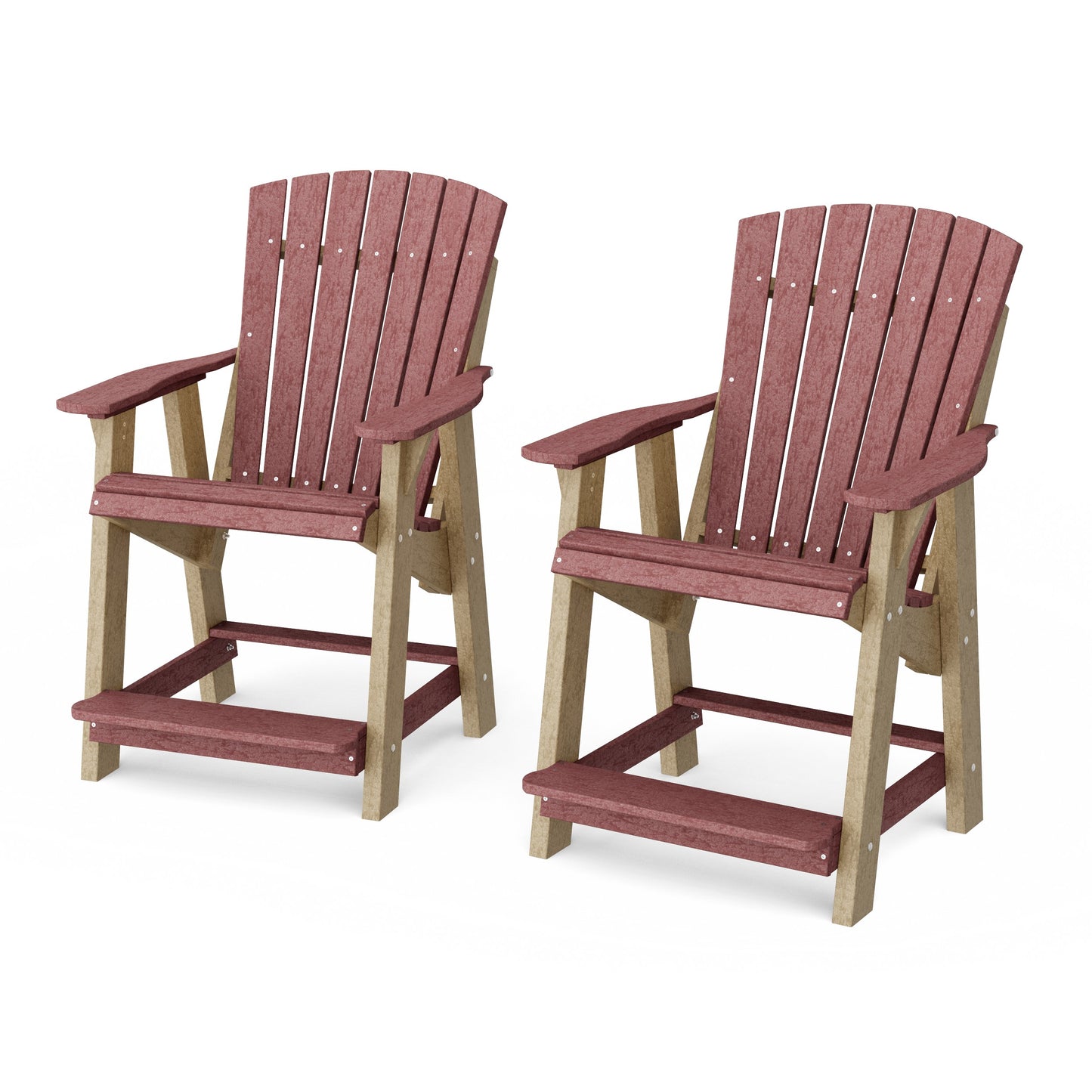 Heritage Tall Adirondack Chairs Set of 2