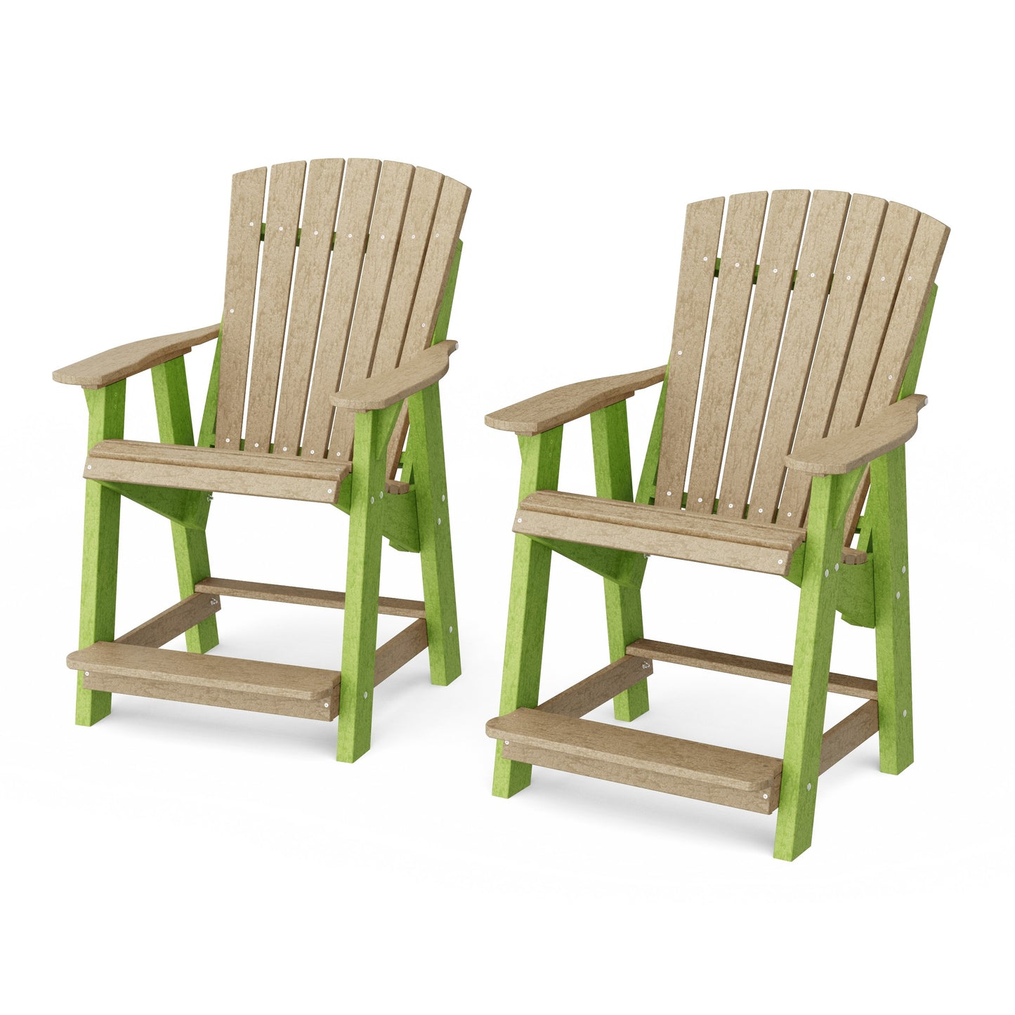 Heritage Tall Adirondack Chairs Set of 2