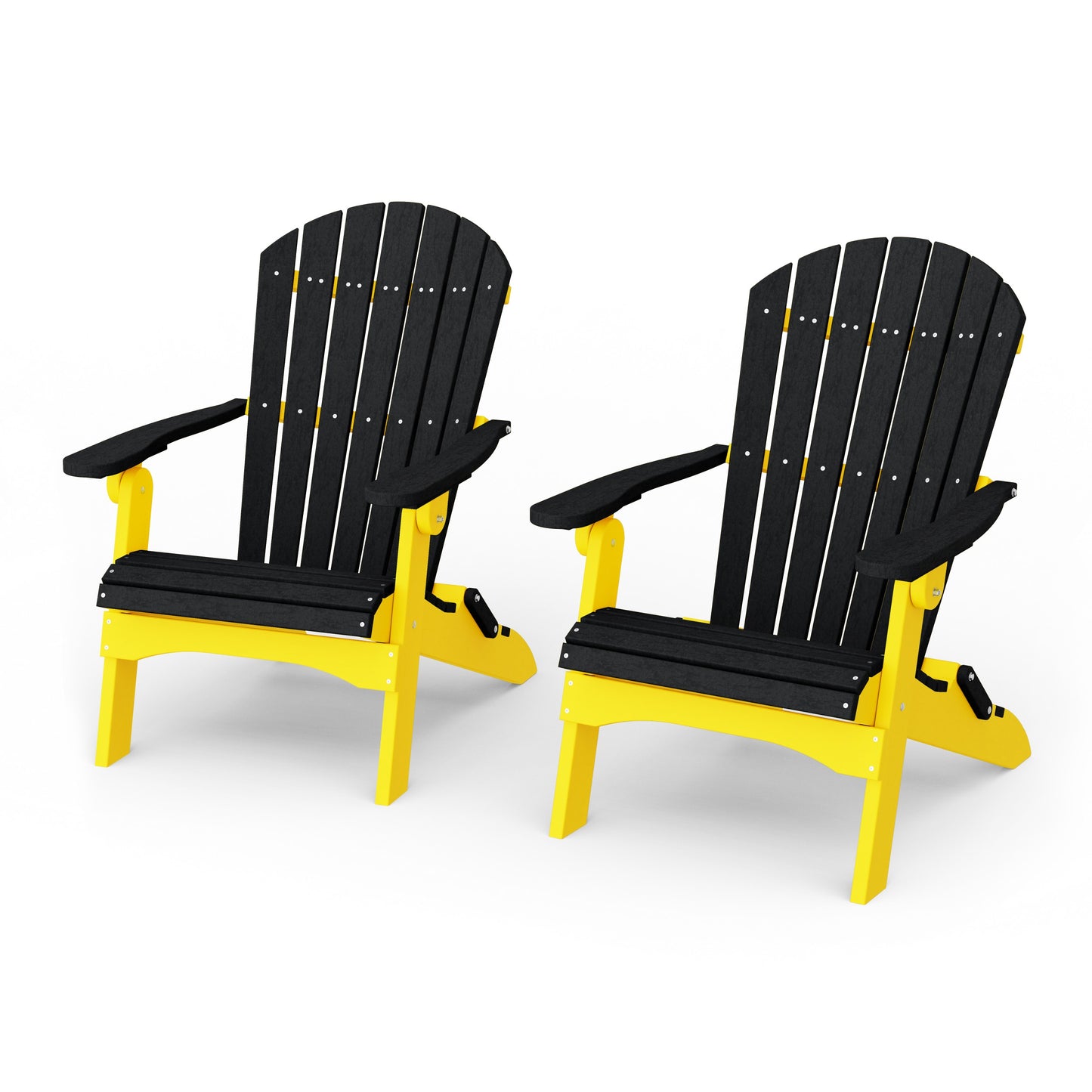 Heritage Folding Adirondack Chairs Set of 2