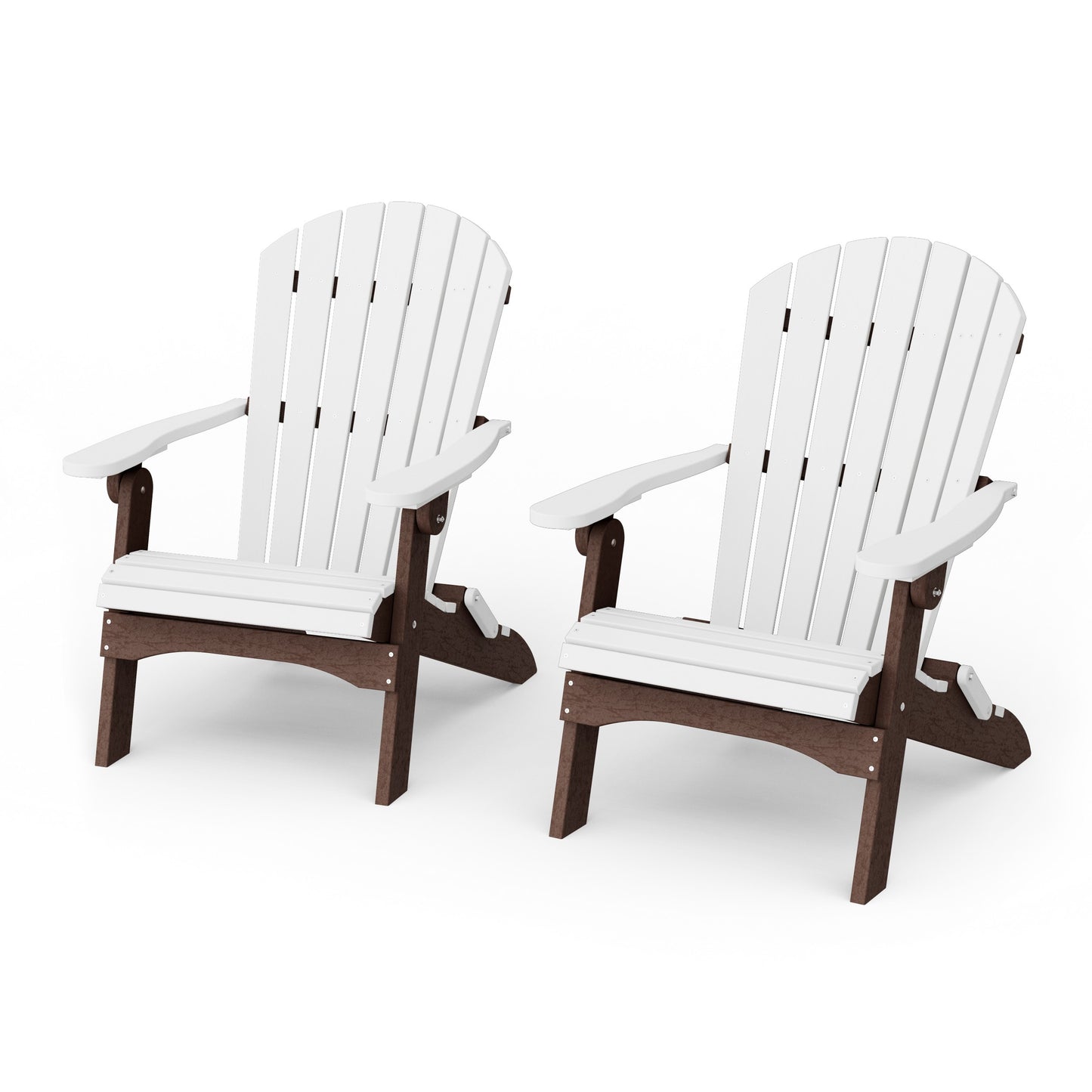 Heritage Folding Adirondack Chairs Set of 2
