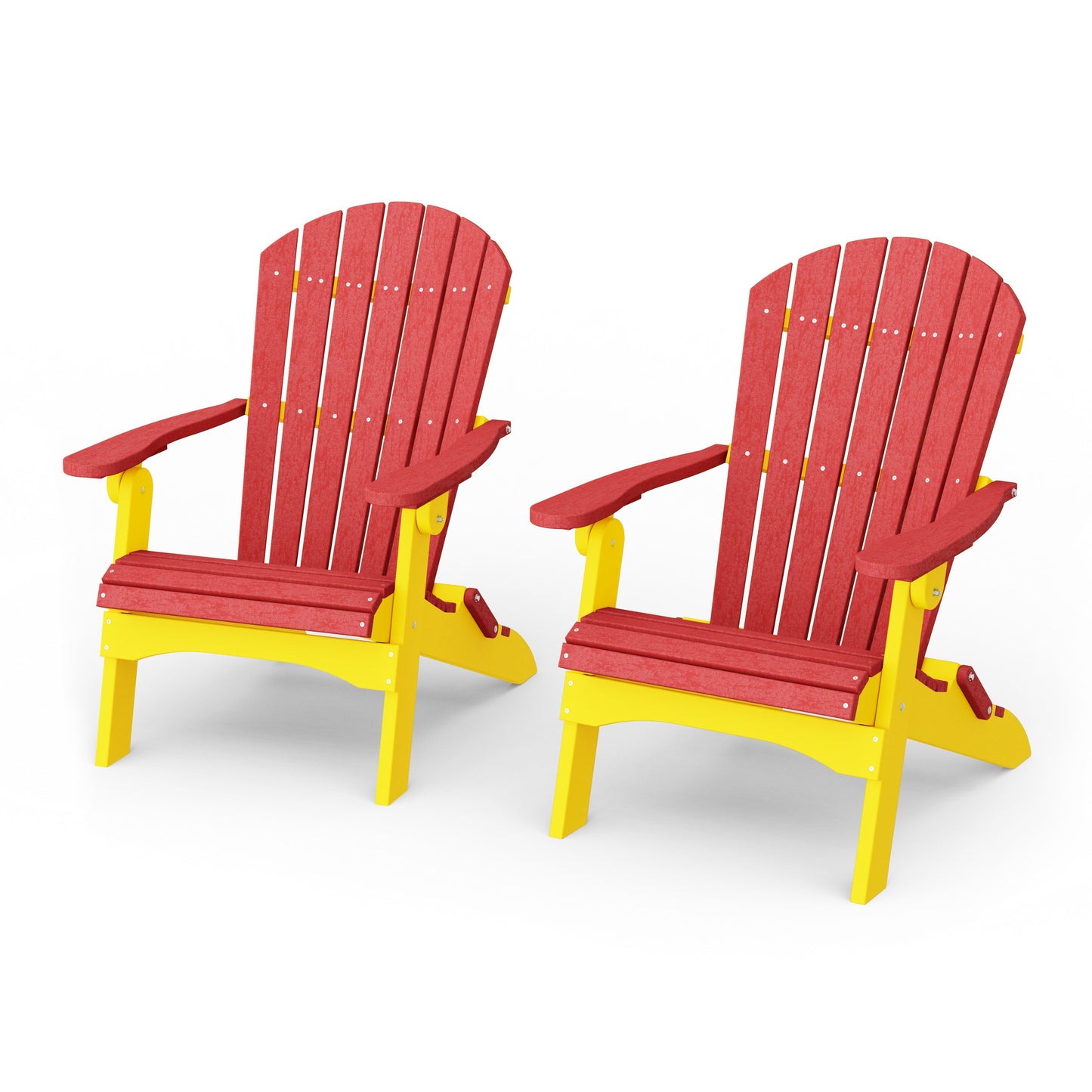 Heritage Folding Adirondack Chairs Set of 2
