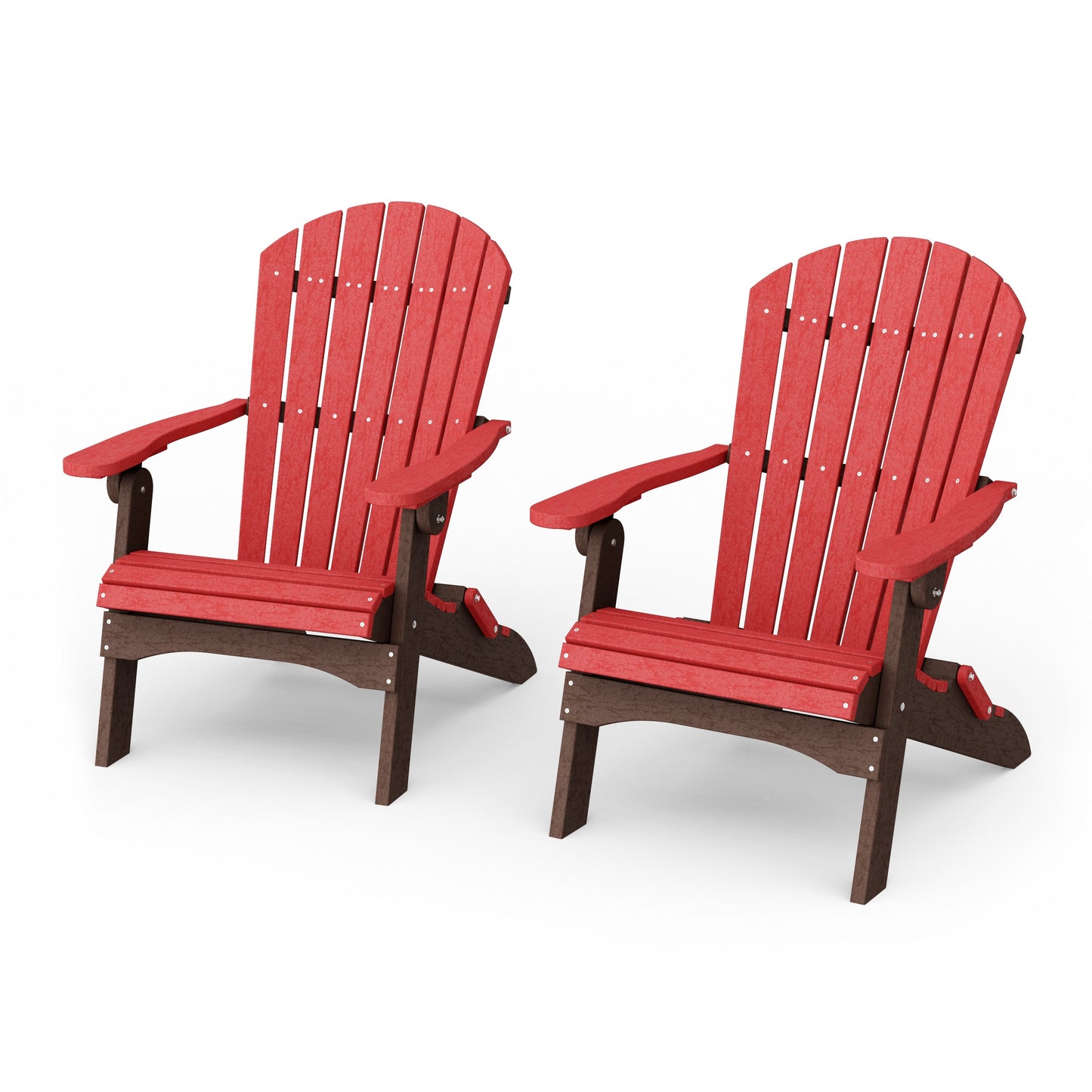 Heritage Folding Adirondack Chairs Set of 2