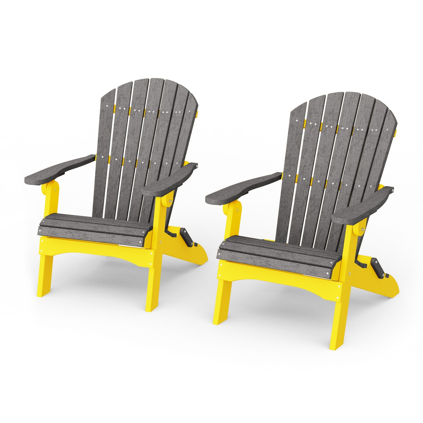 Heritage Folding Adirondack Chairs Set of 2