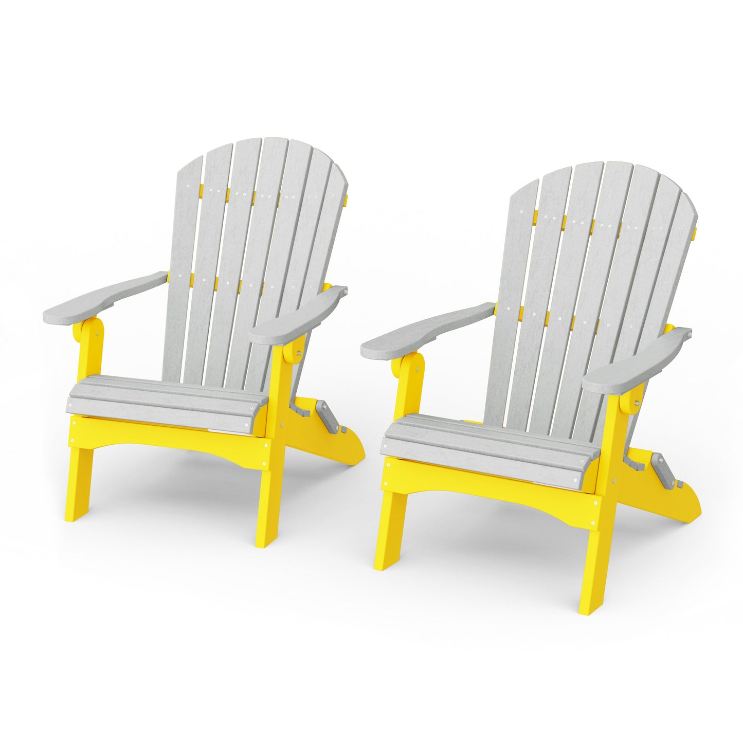 Heritage Folding Adirondack Chairs Set of 2