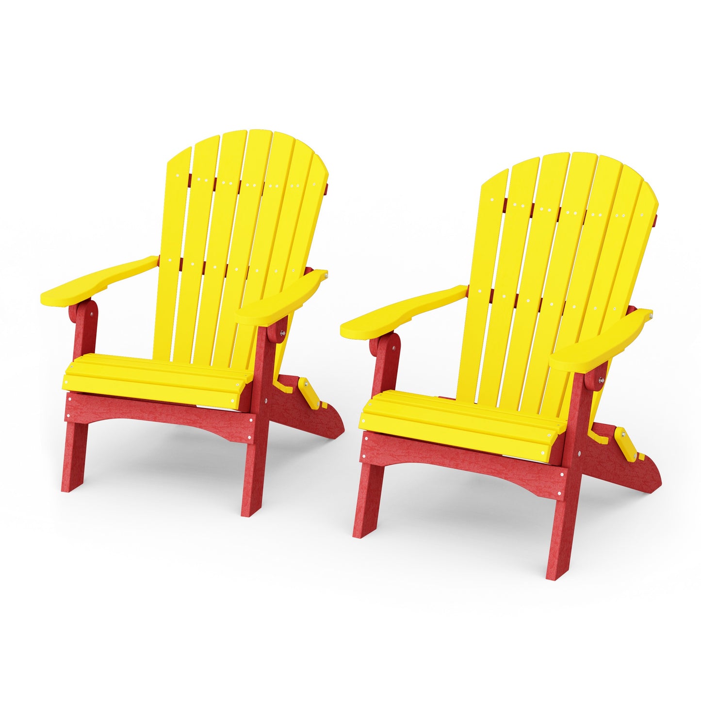 Heritage Folding Adirondack Chairs Set of 2