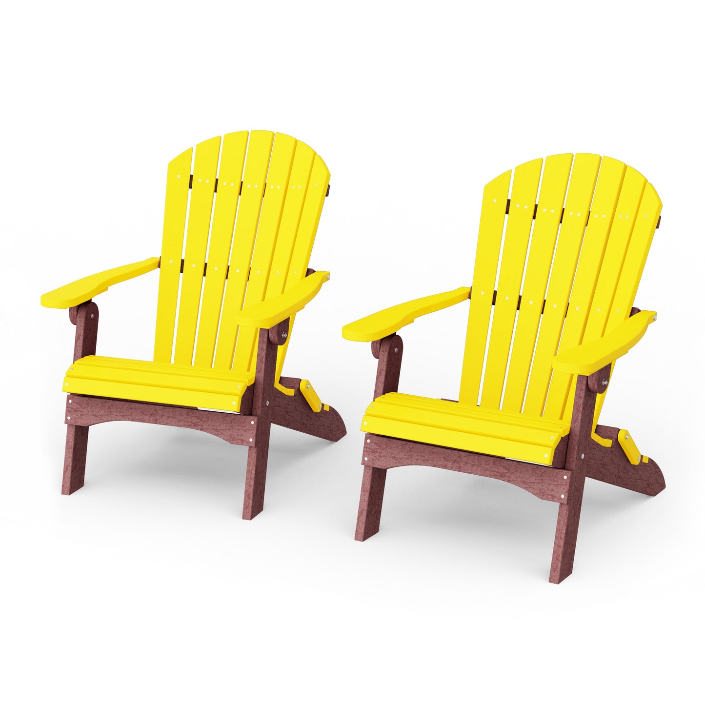 Heritage Folding Adirondack Chairs Set of 2