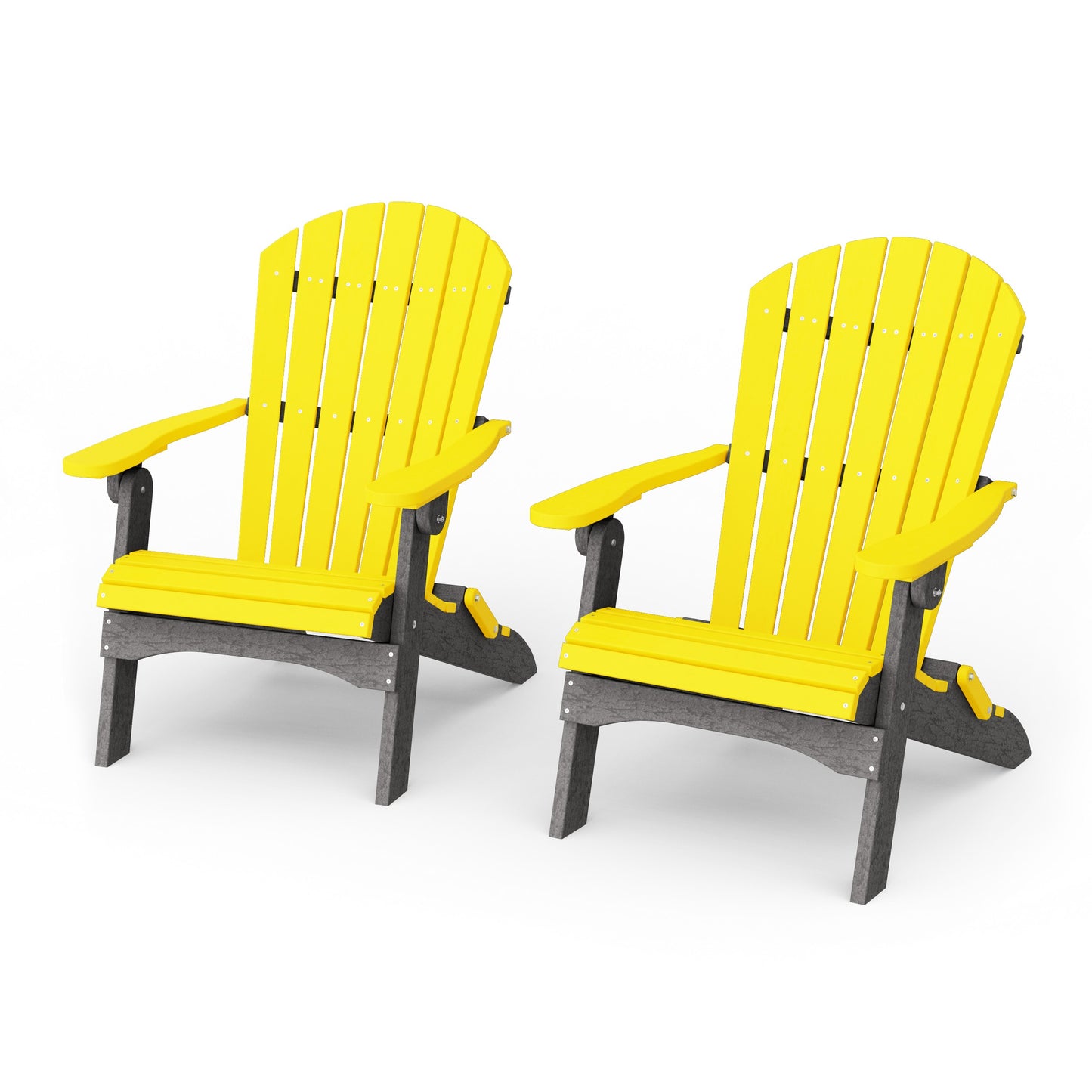Heritage Folding Adirondack Chairs Set of 2