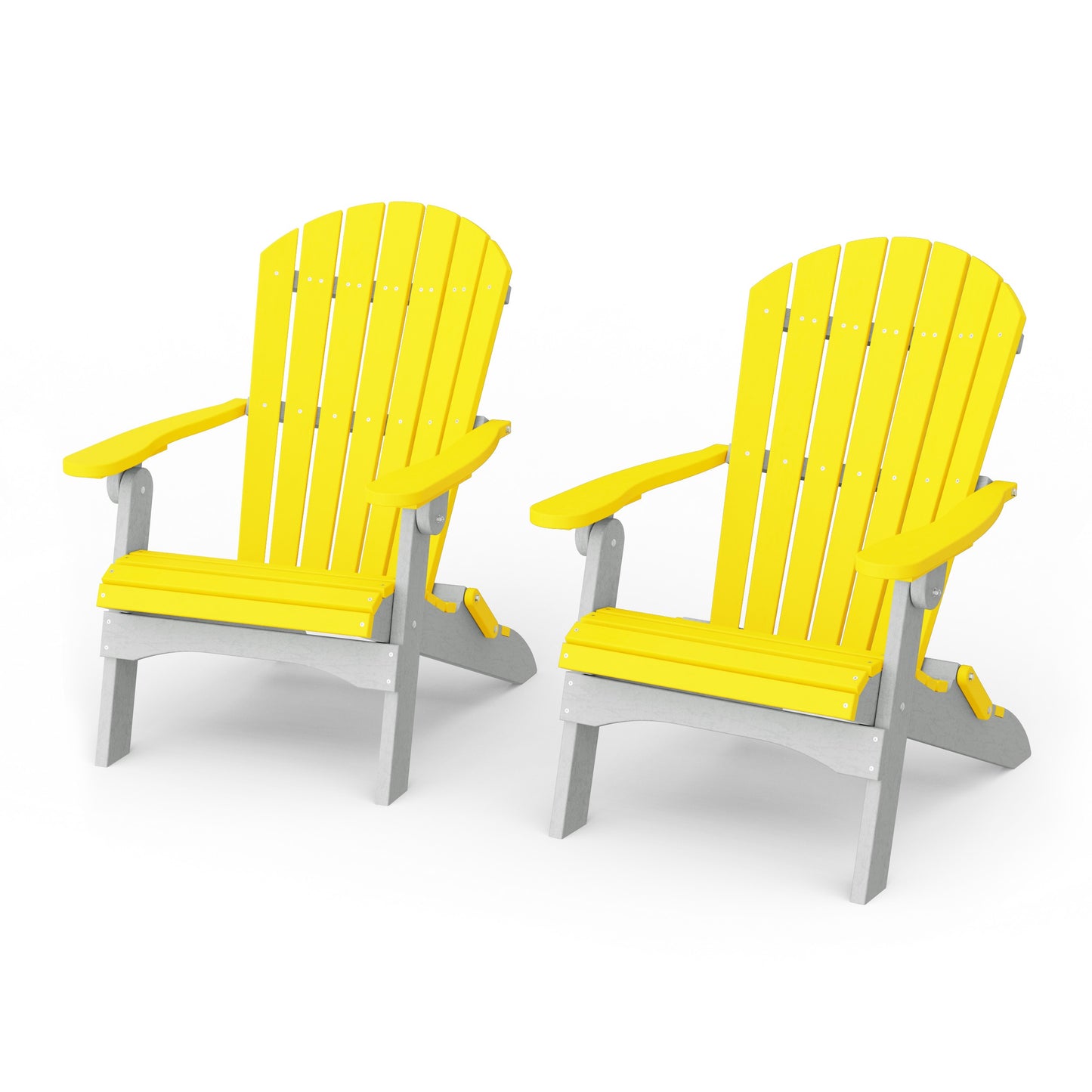 Heritage Folding Adirondack Chairs Set of 2