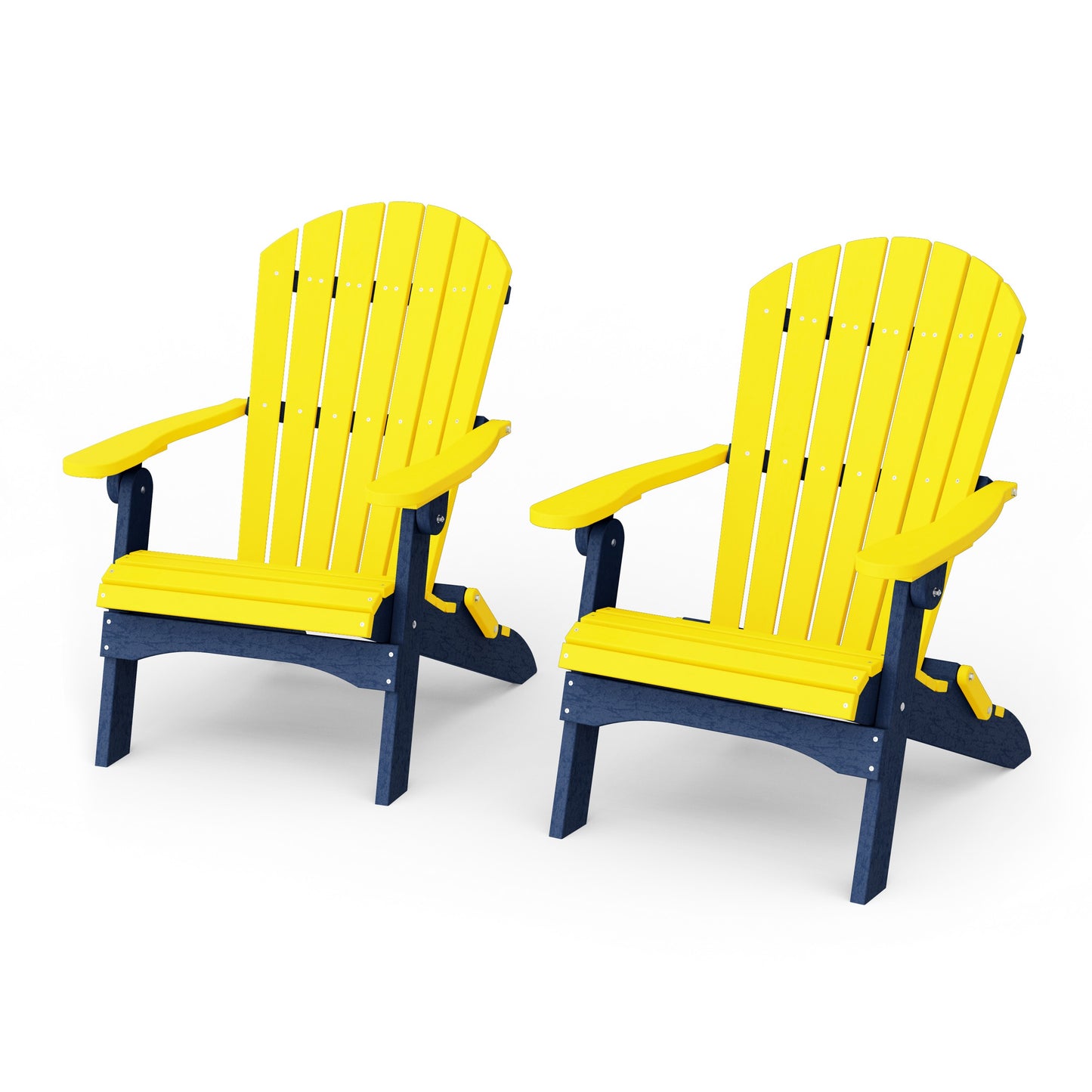 Heritage Folding Adirondack Chairs Set of 2