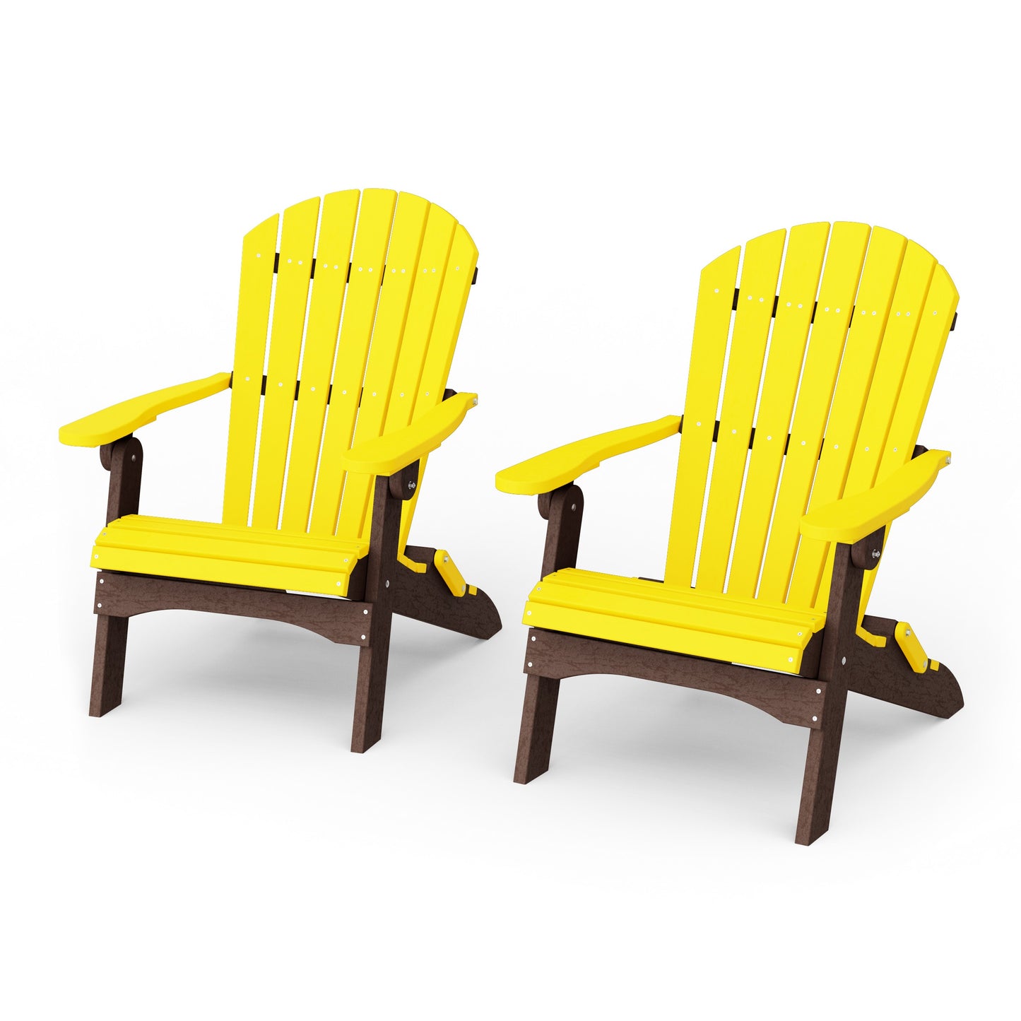 Heritage Folding Adirondack Chairs Set of 2