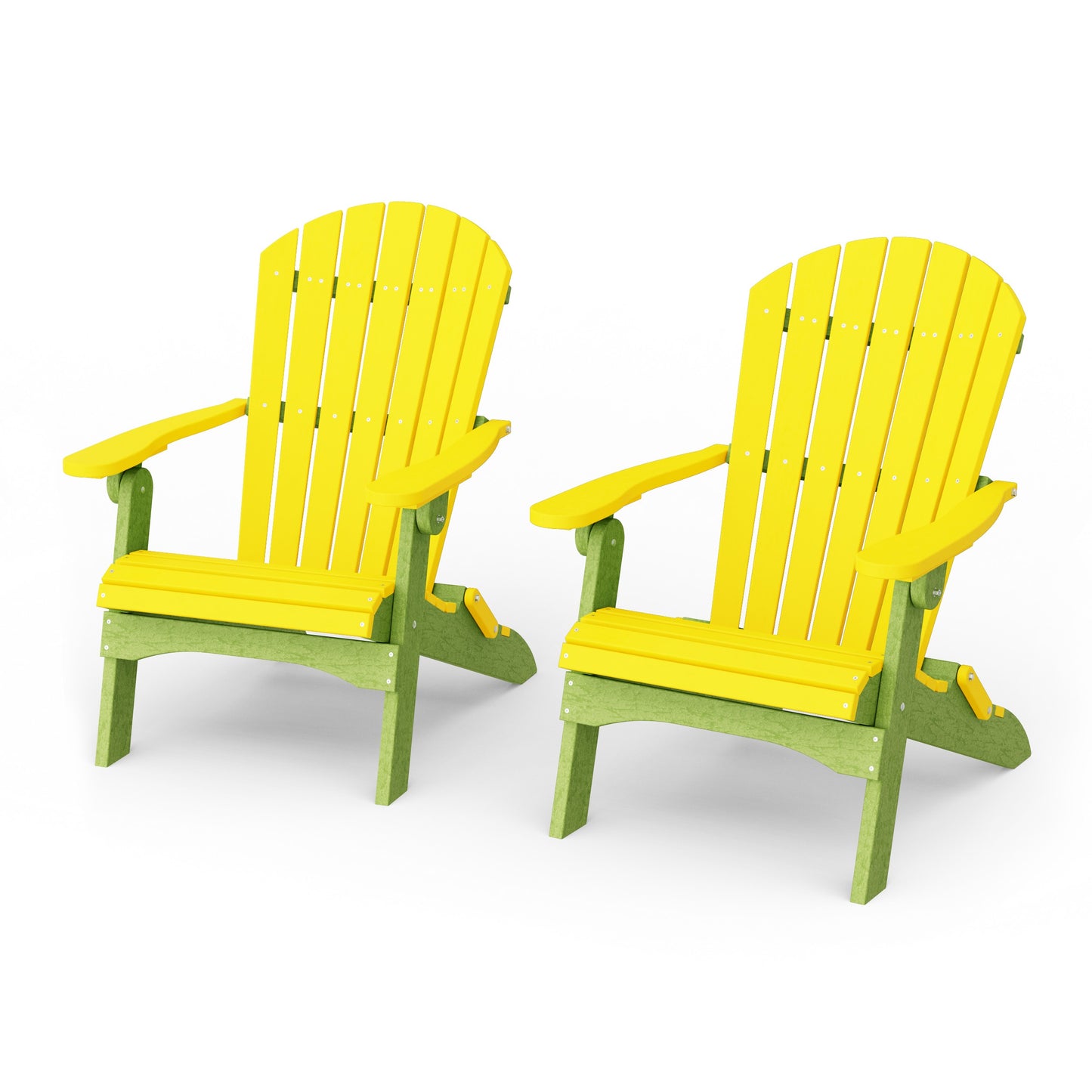 Heritage Folding Adirondack Chairs Set of 2