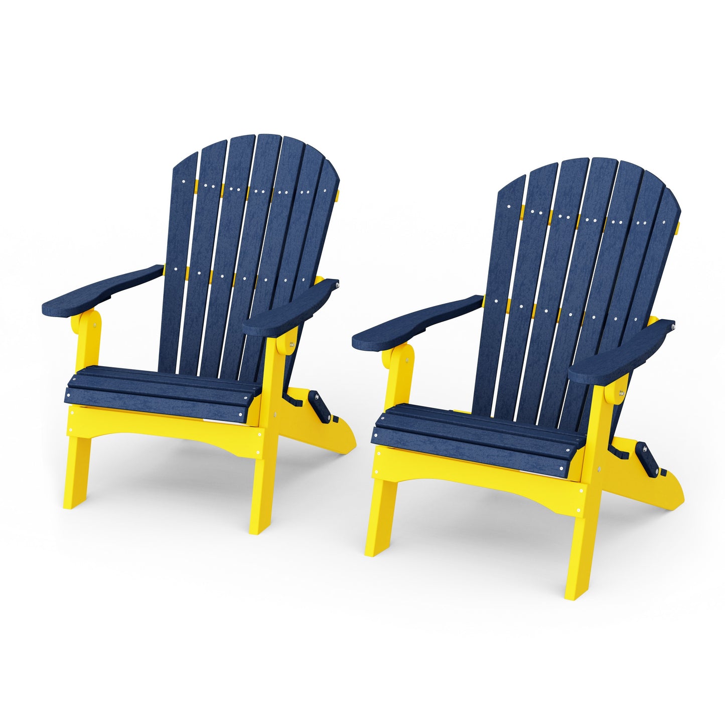 Heritage Folding Adirondack Chairs Set of 2