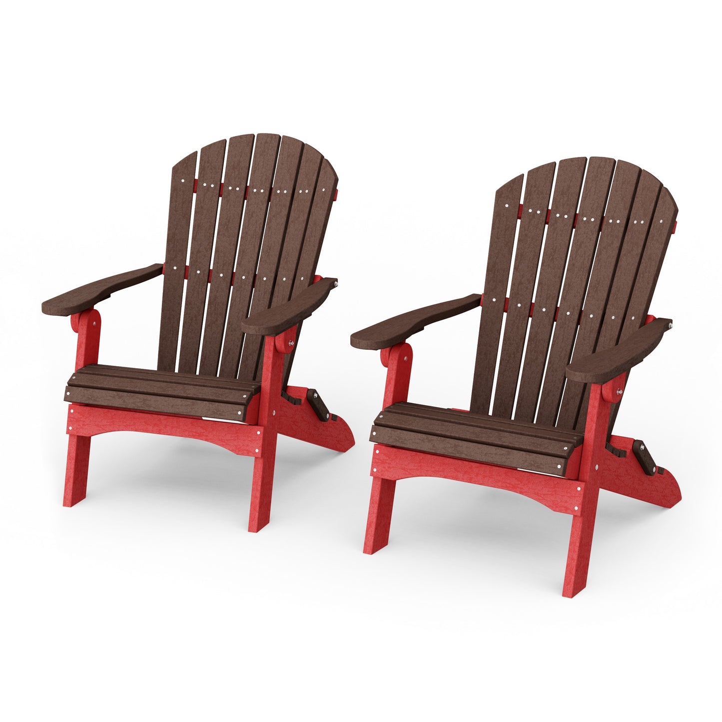 Heritage Folding Adirondack Chairs Set of 2