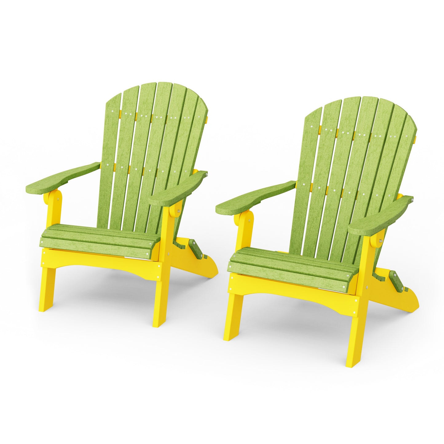 Heritage Folding Adirondack Chairs Set of 2