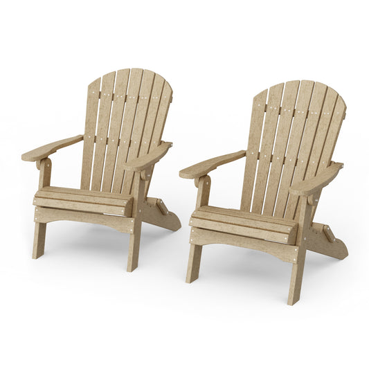 Heritage Folding Adirondack Chairs Set of 2
