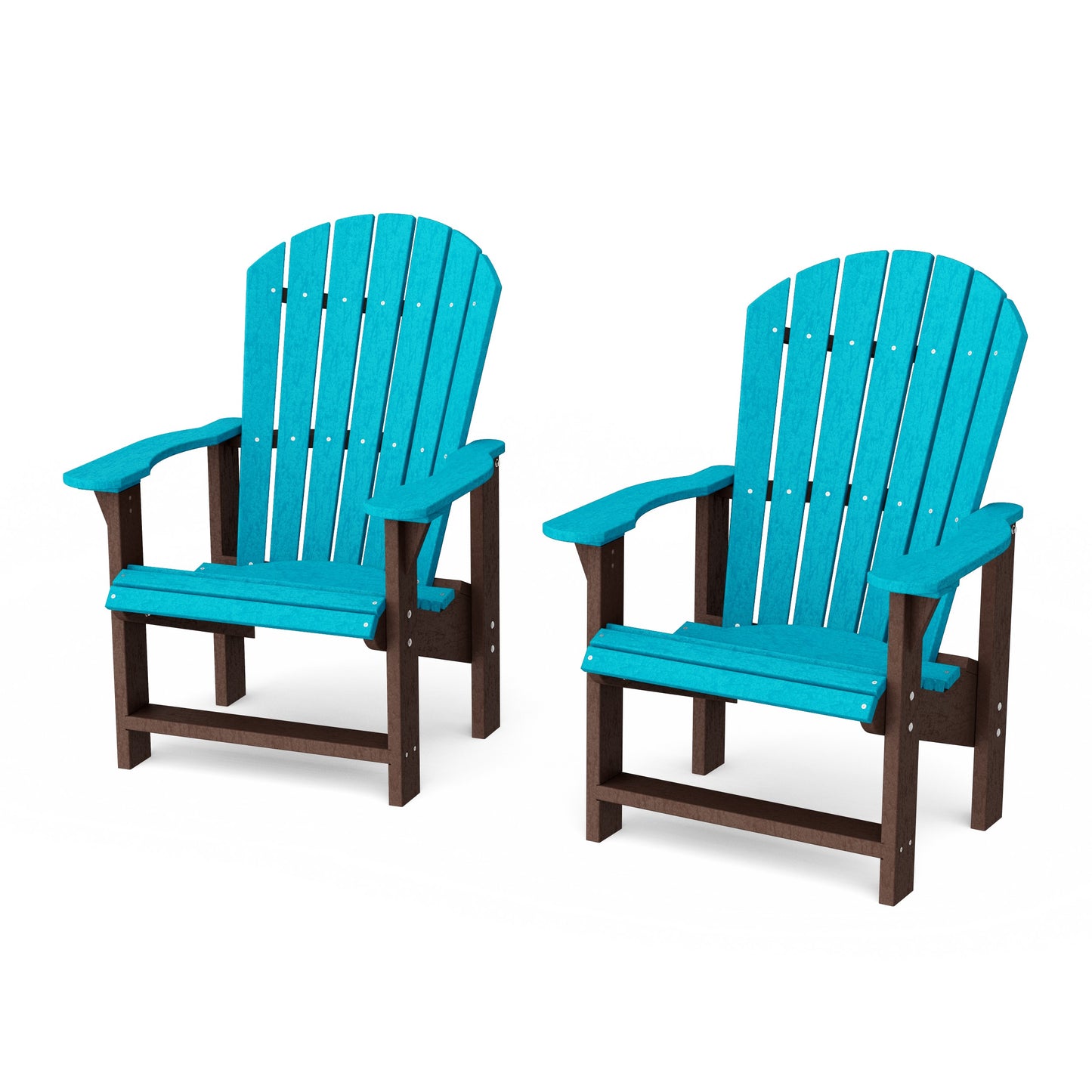 Heritage Upright Adirondack Chairs Set of 2