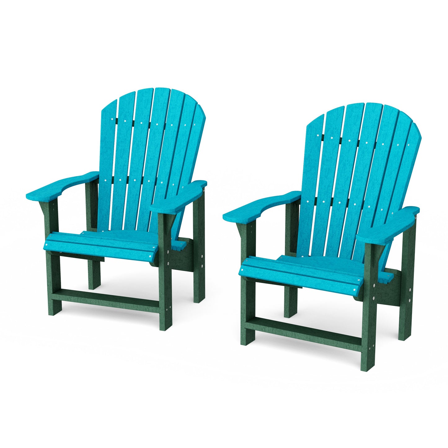 Heritage Upright Adirondack Chairs Set of 2