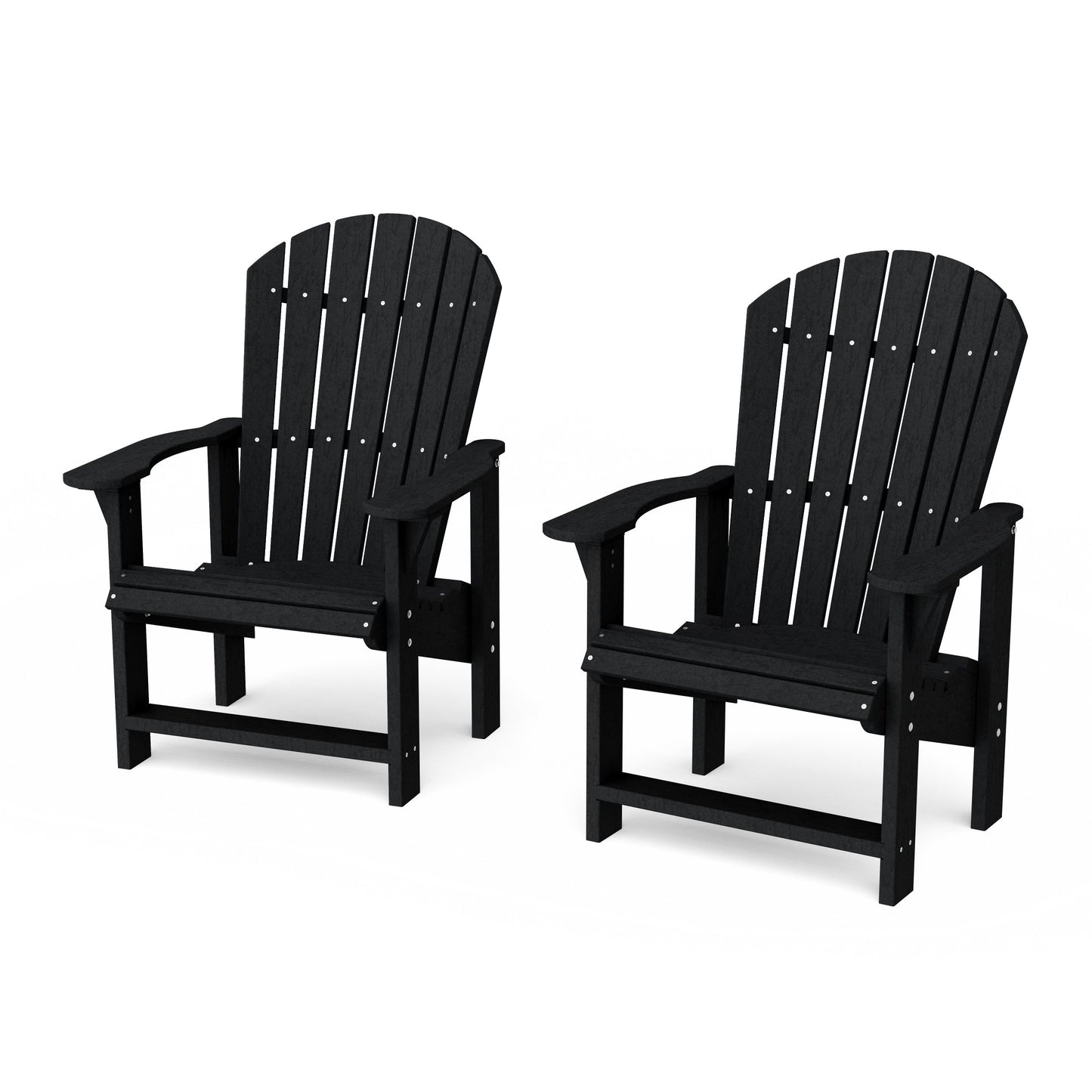 Heritage Upright Adirondack Chairs Set of 2
