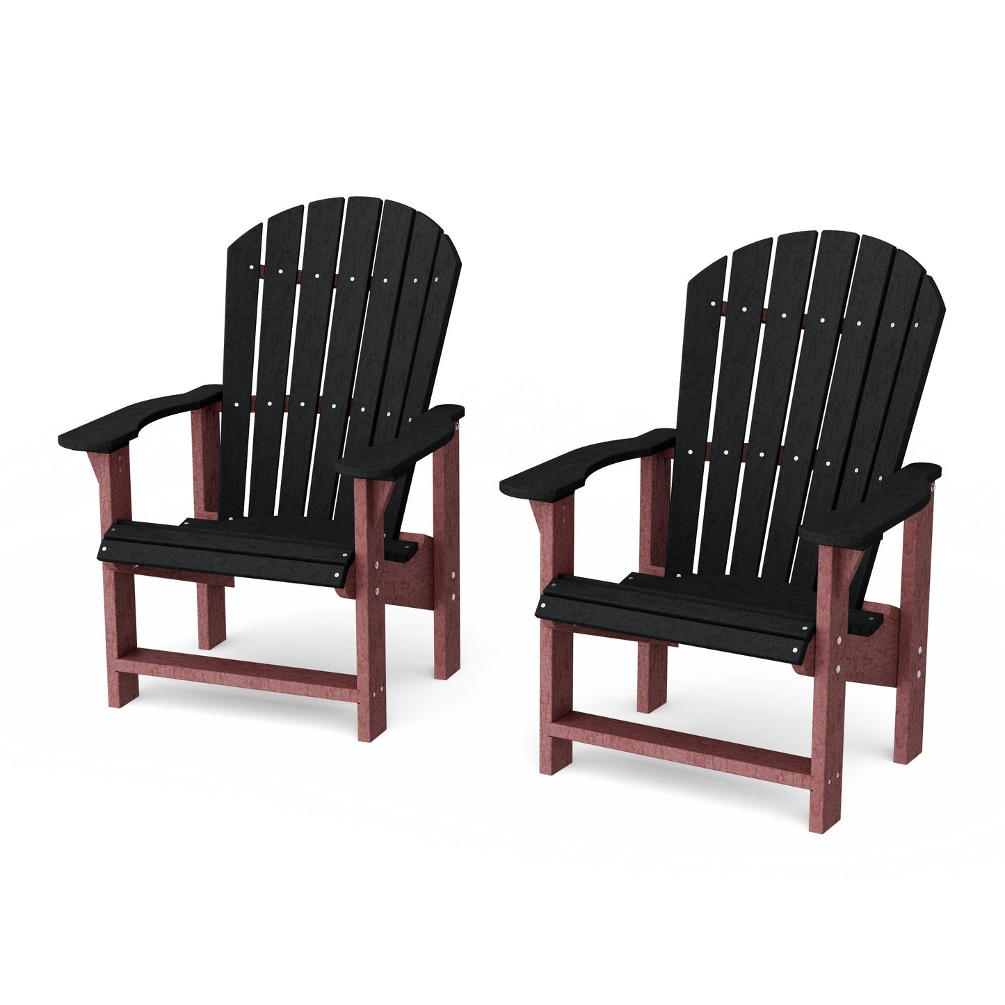 Heritage Upright Adirondack Chairs Set of 2