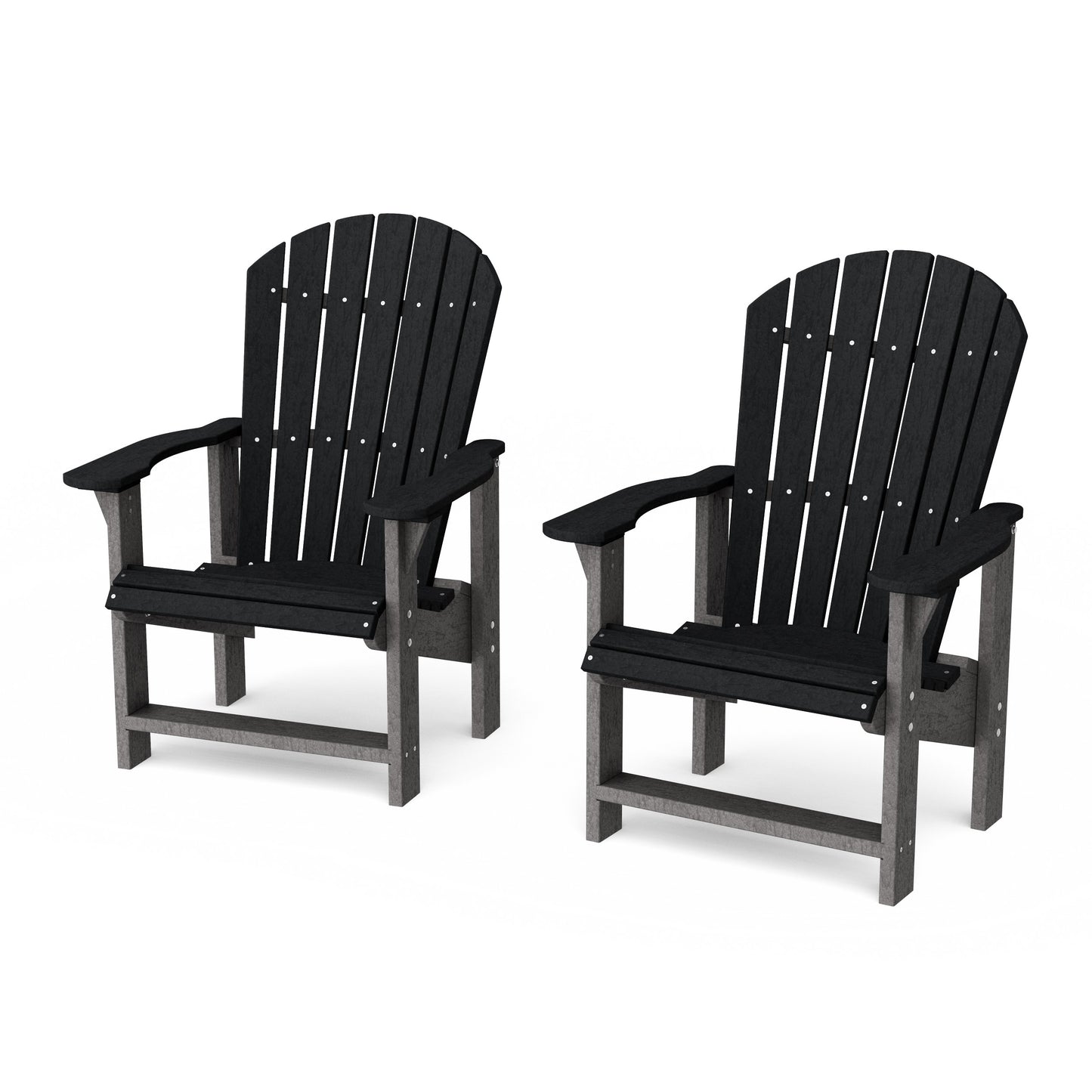 Heritage Upright Adirondack Chairs Set of 2