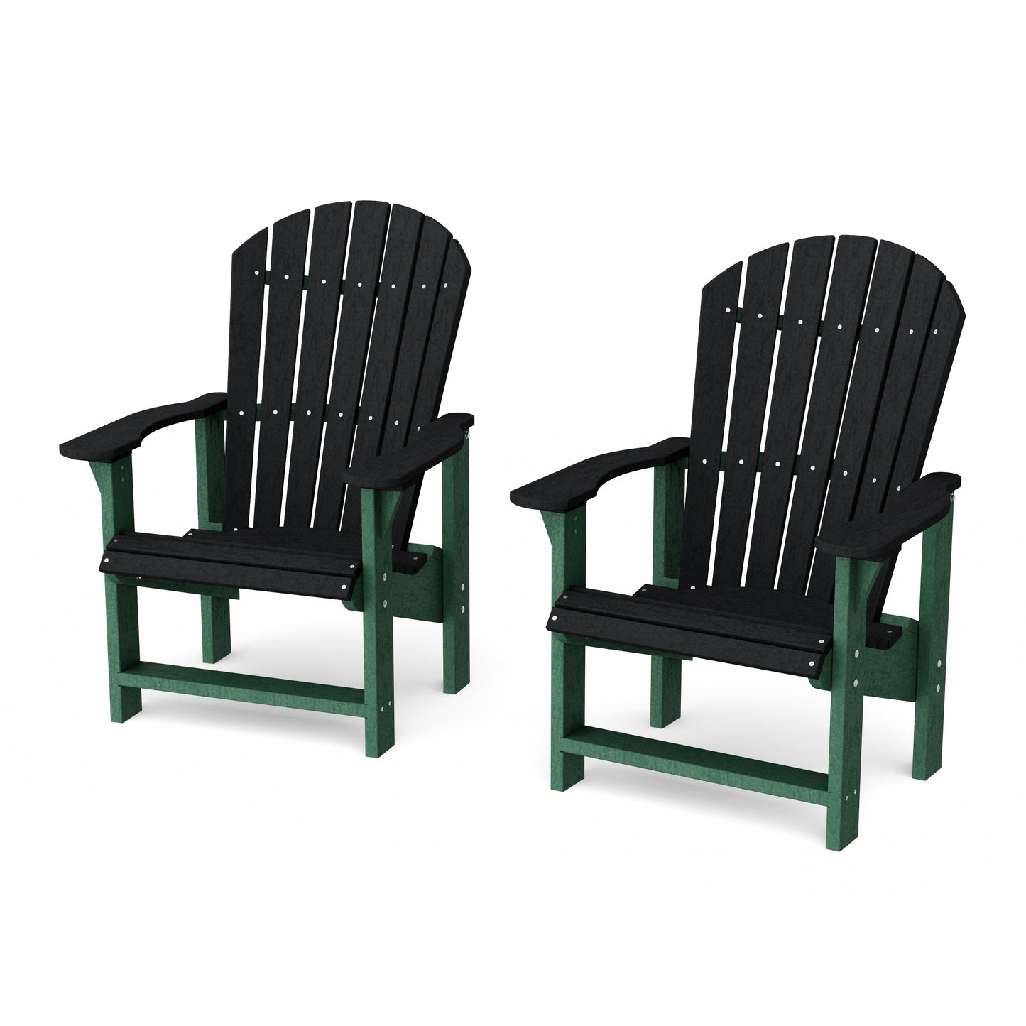 Heritage Upright Adirondack Chairs Set of 2