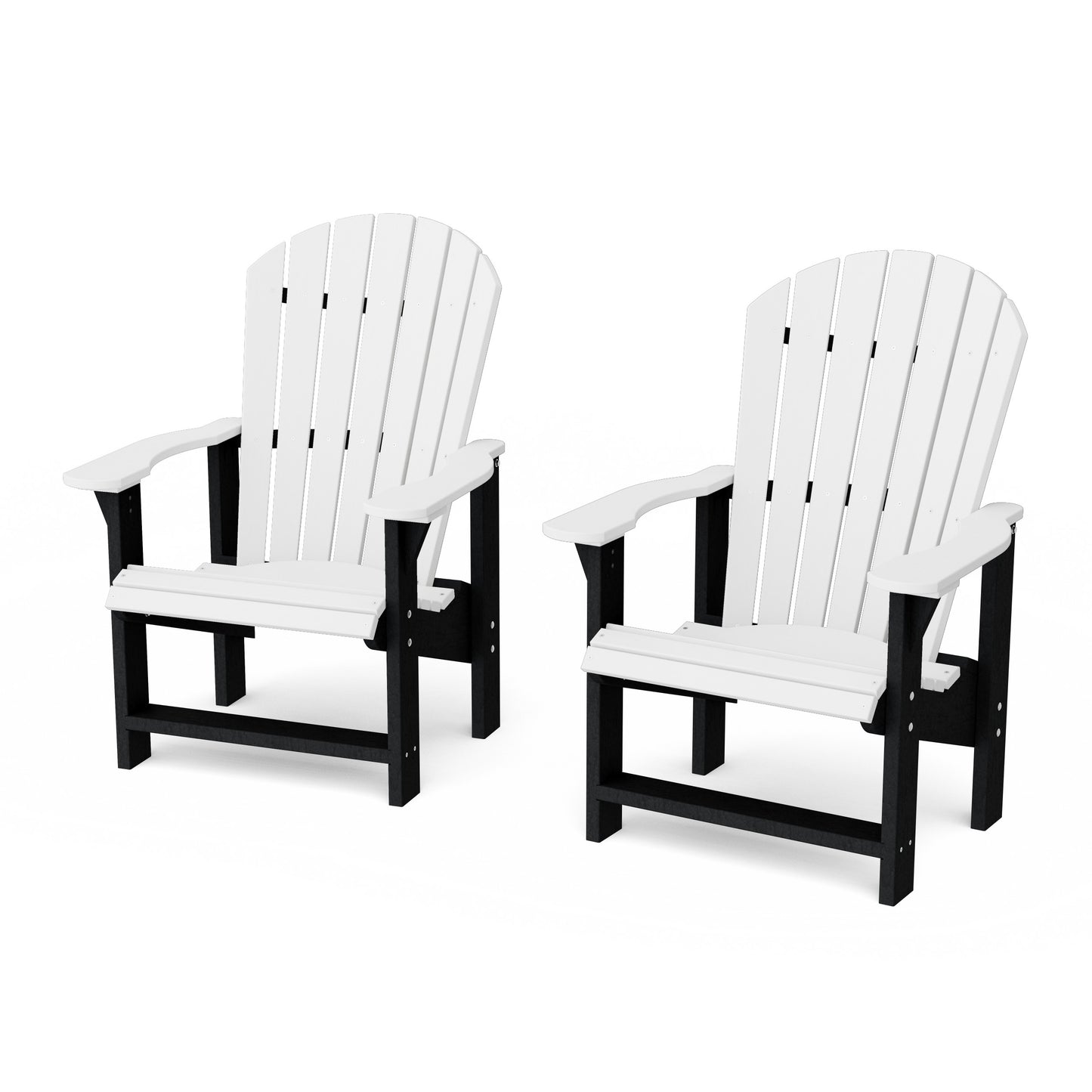 Heritage Upright Adirondack Chairs Set of 2