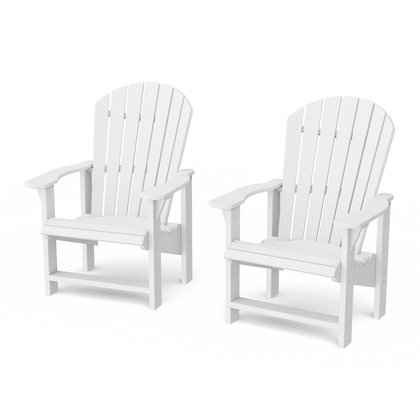 Heritage Upright Adirondack Chairs Set of 2