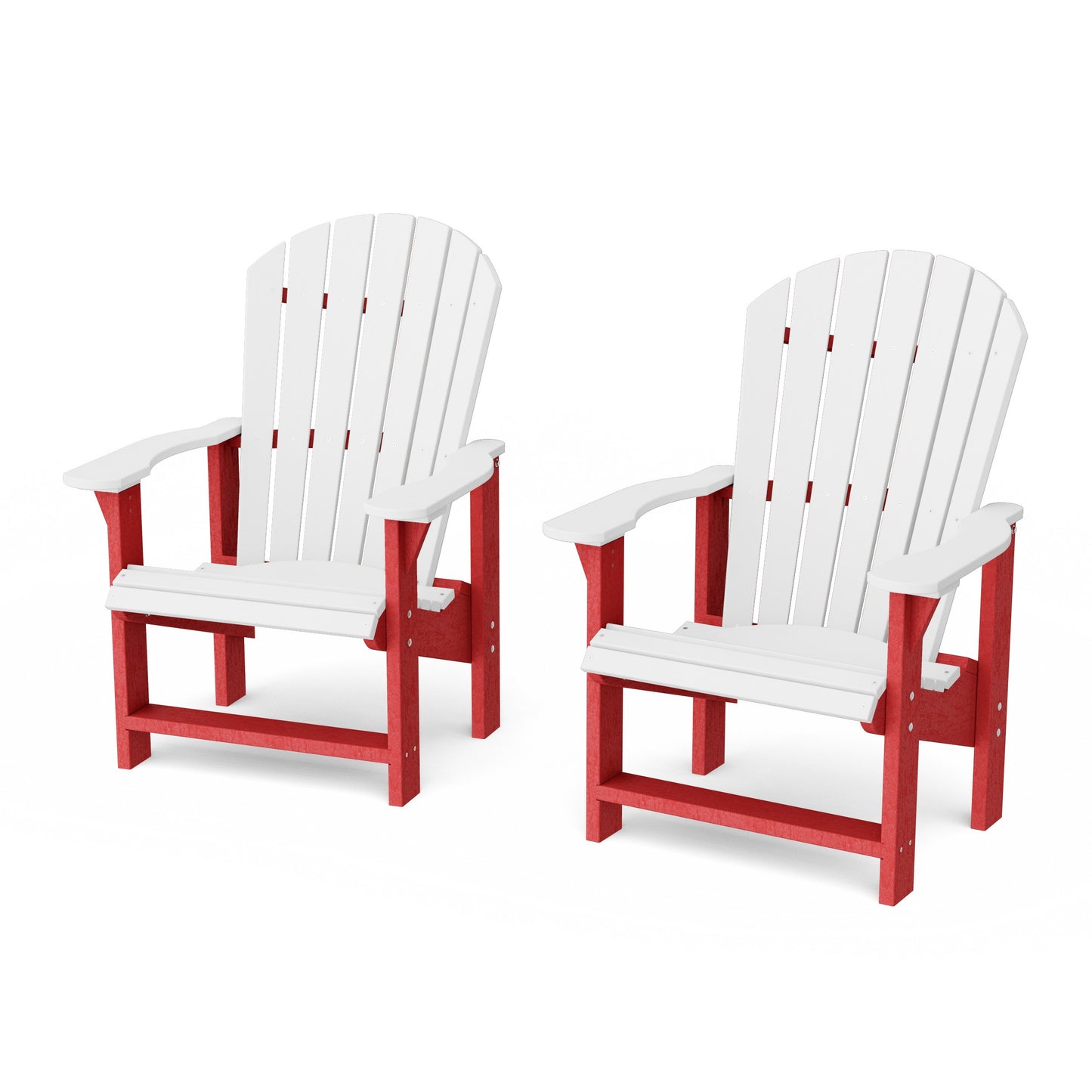 Heritage Upright Adirondack Chairs Set of 2
