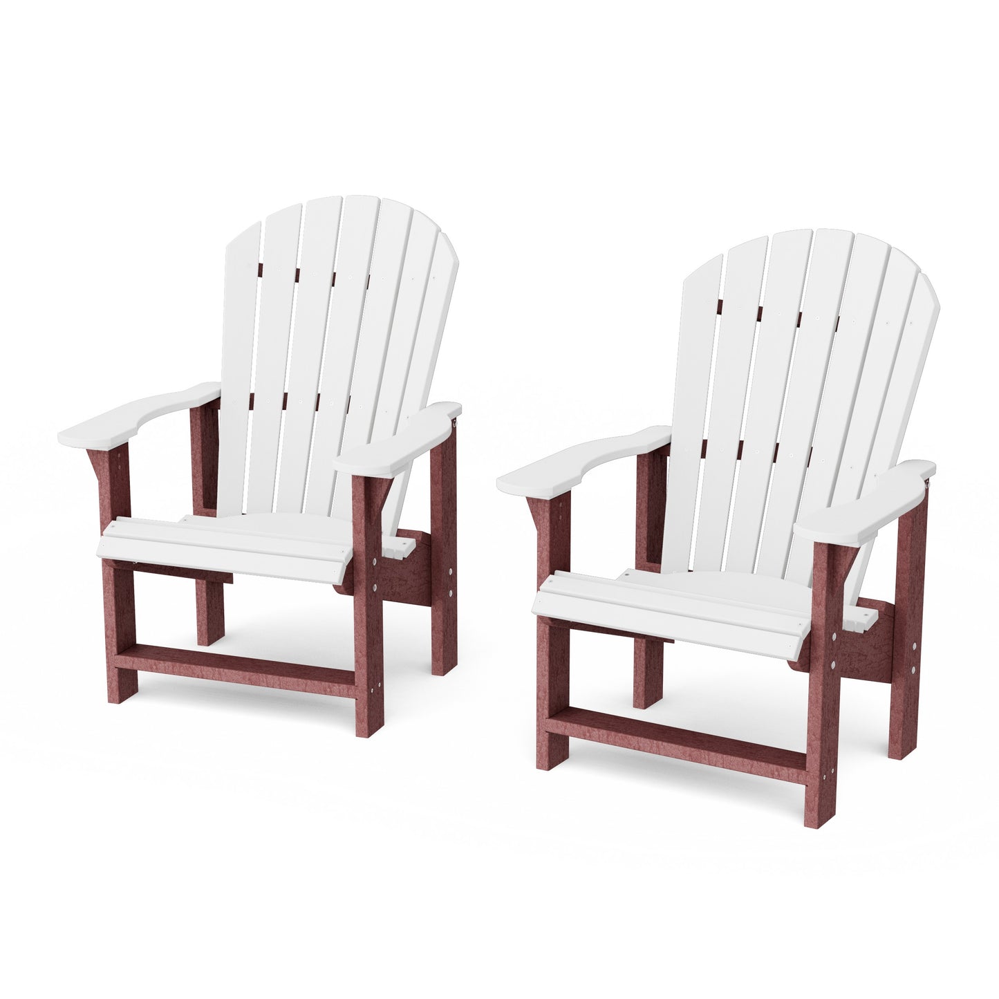 Heritage Upright Adirondack Chairs Set of 2