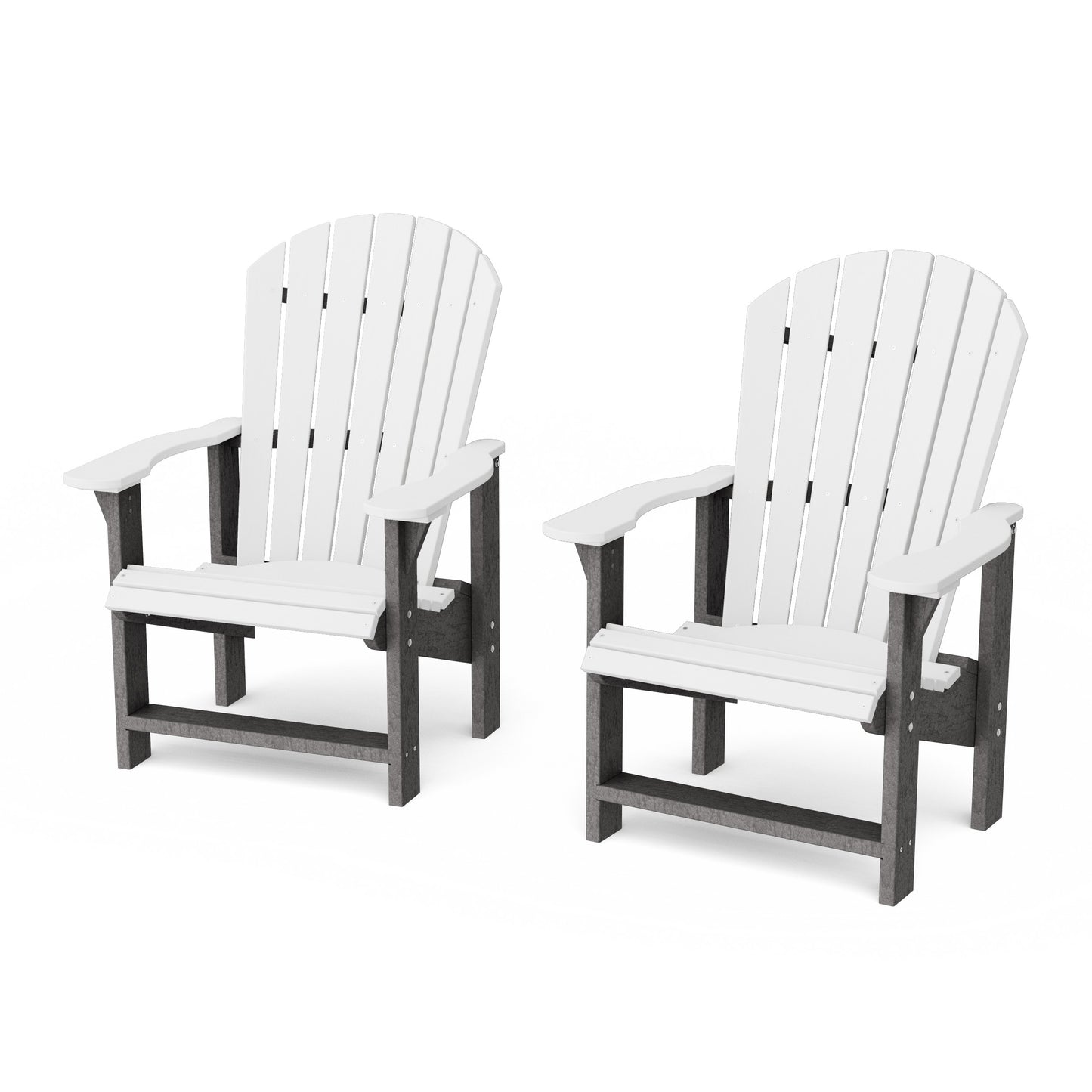 Heritage Upright Adirondack Chairs Set of 2