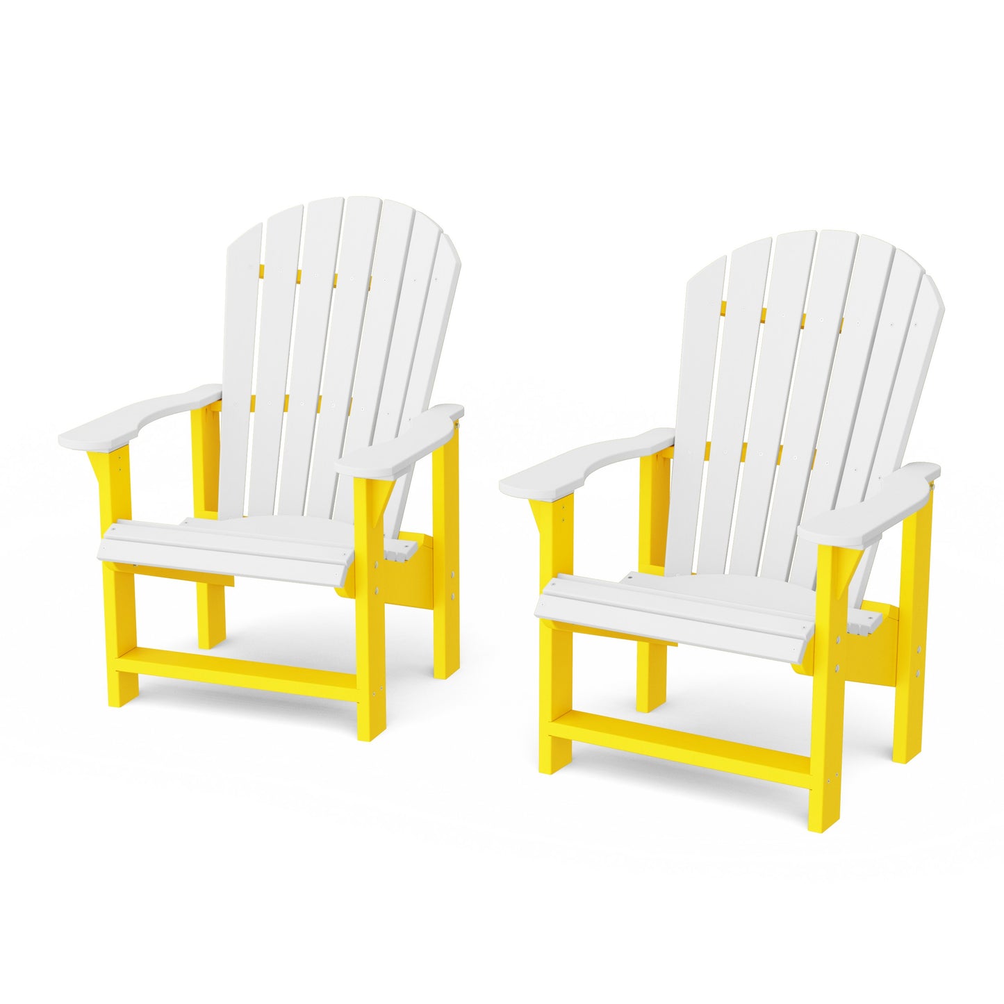 Heritage Upright Adirondack Chairs Set of 2