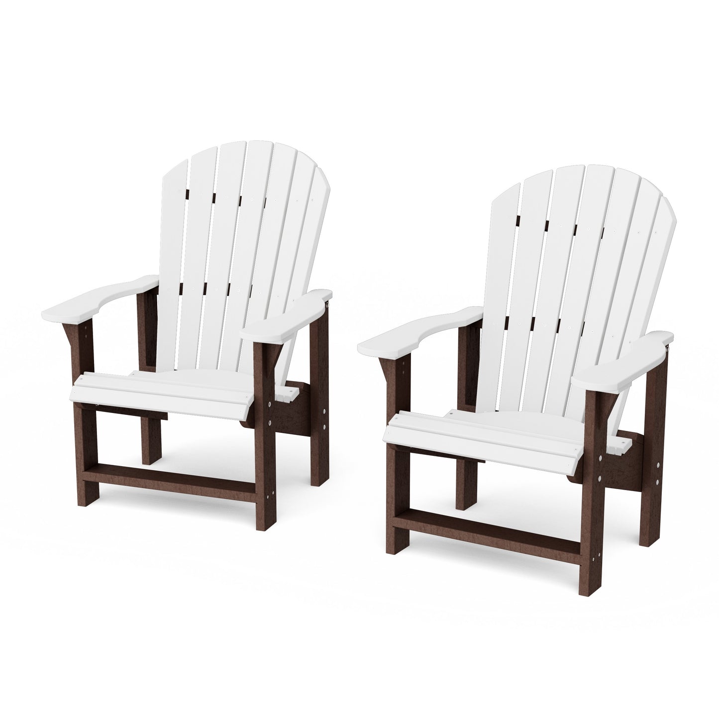 Heritage Upright Adirondack Chairs Set of 2
