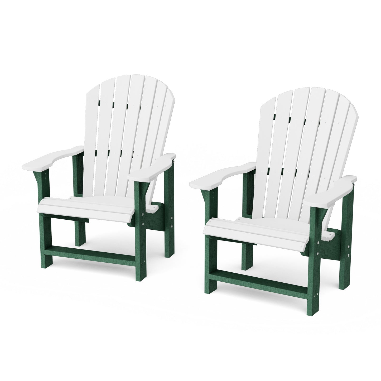 Heritage Upright Adirondack Chairs Set of 2
