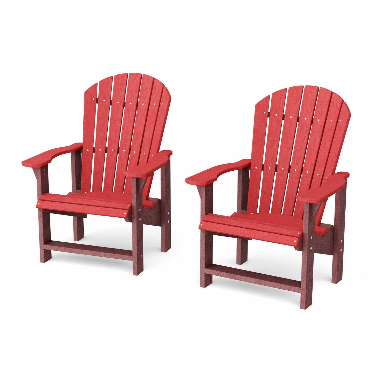Heritage Upright Adirondack Chairs Set of 2