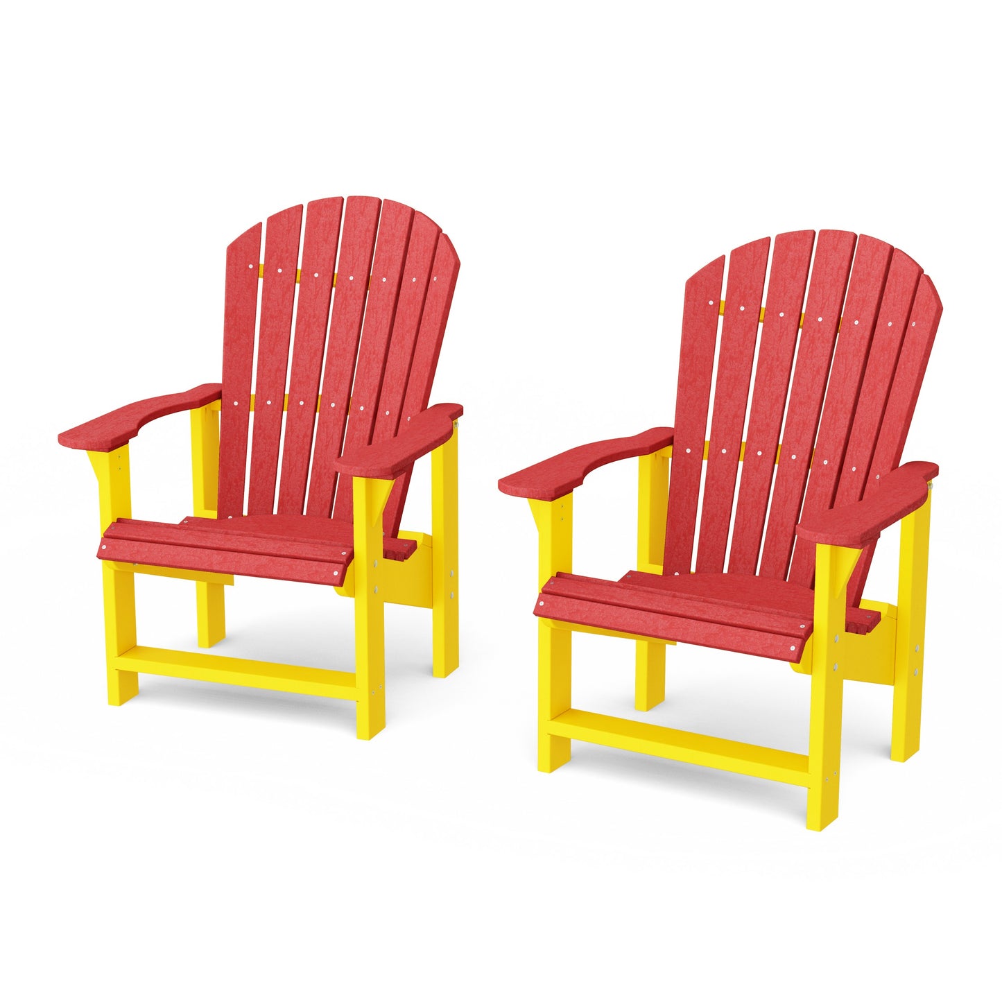 Heritage Upright Adirondack Chairs Set of 2