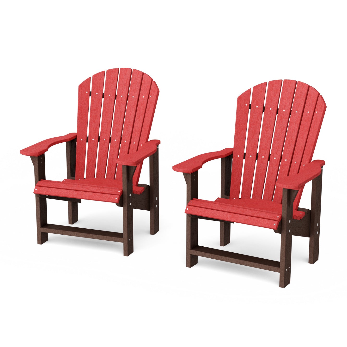 Heritage Upright Adirondack Chairs Set of 2