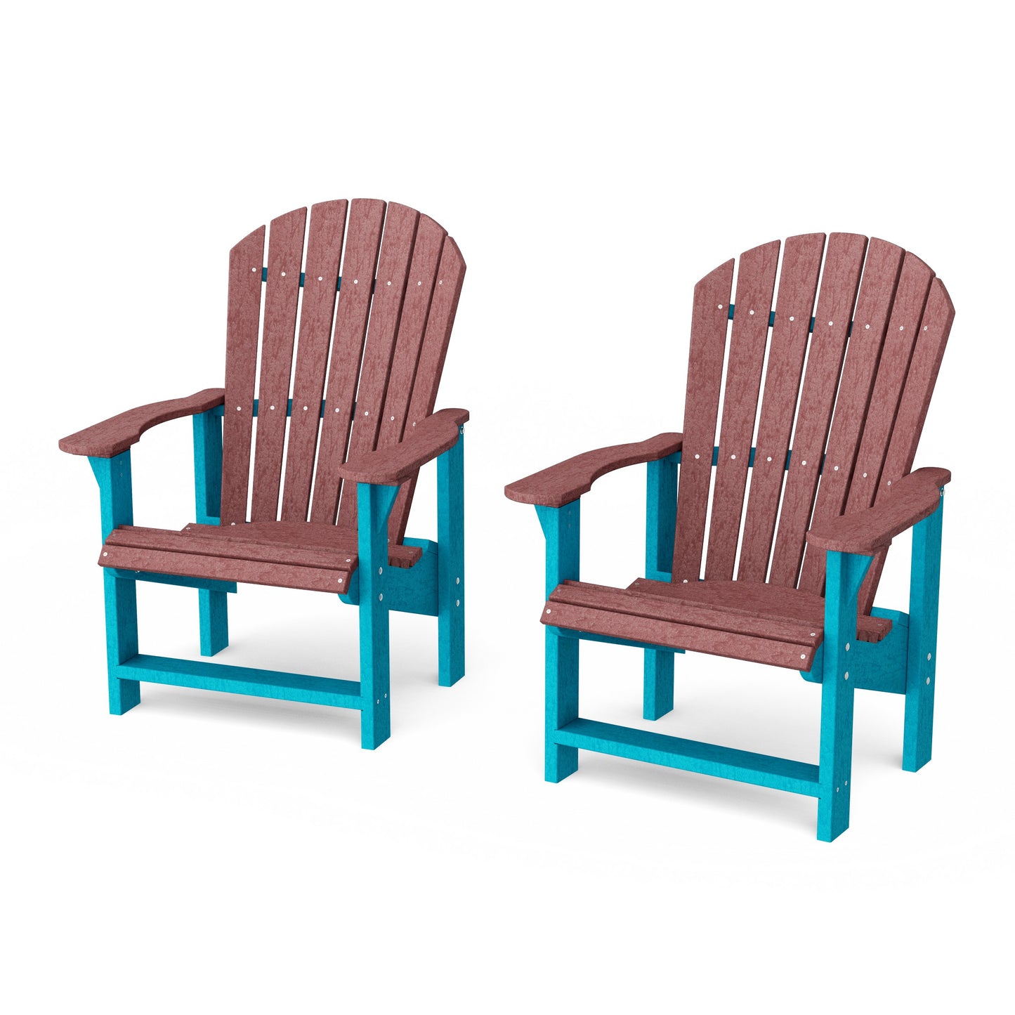 Heritage Upright Adirondack Chairs Set of 2