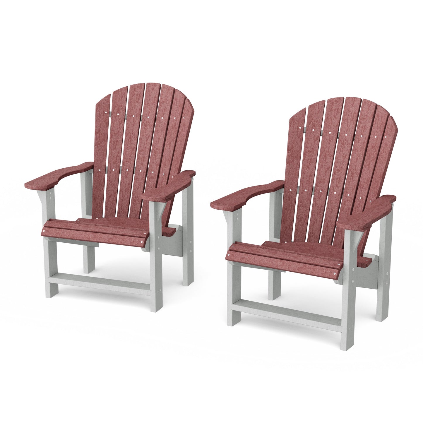 Heritage Upright Adirondack Chairs Set of 2
