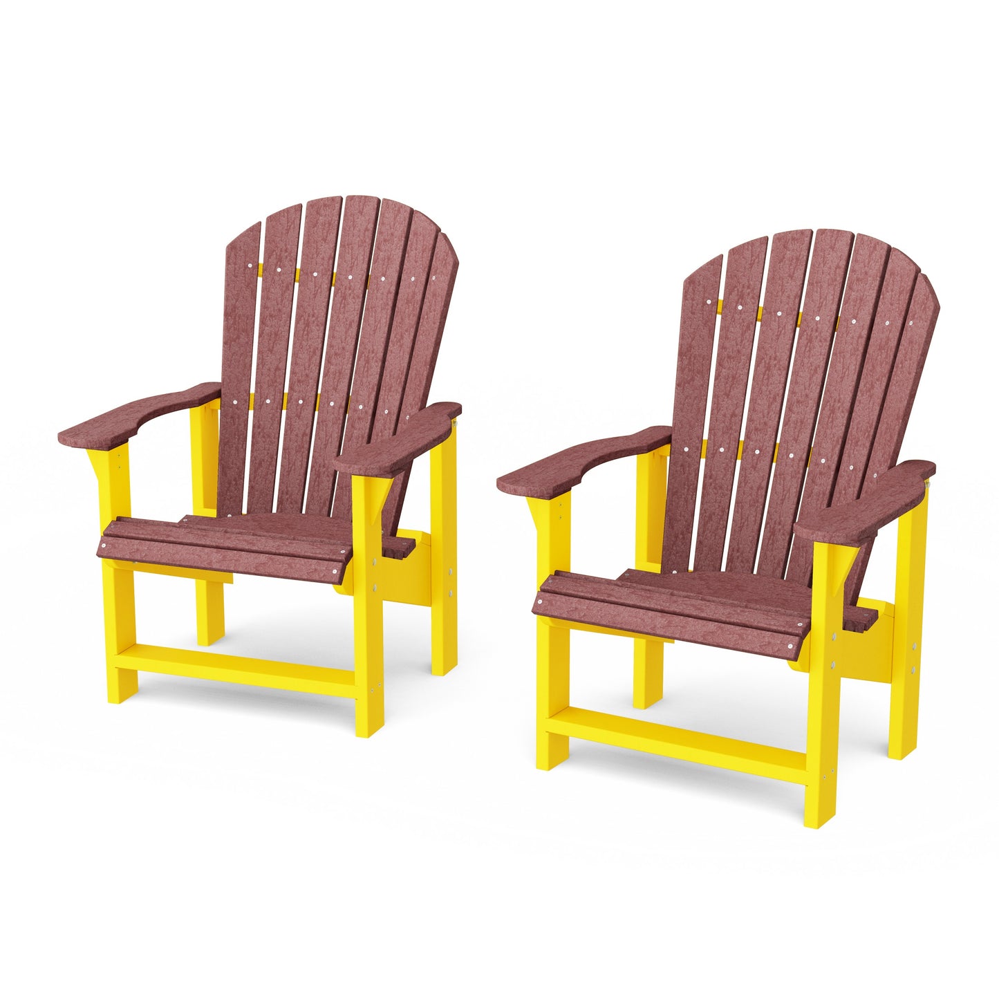 Heritage Upright Adirondack Chairs Set of 2